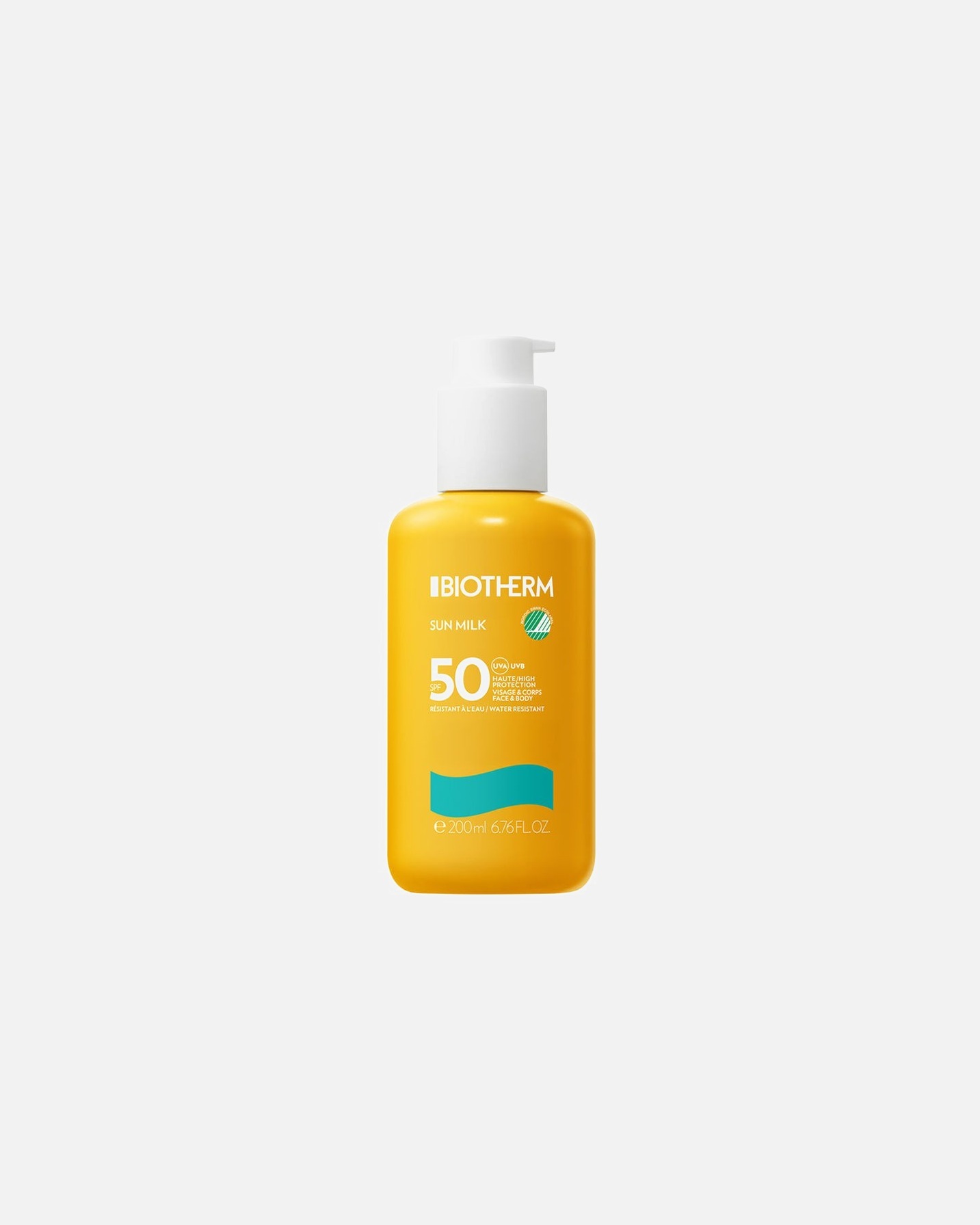 Krem przeciwsłoneczny do ciała dla Unisex Biotherm Water Lover Waterlover Sun Milk SPF 50 200 ml