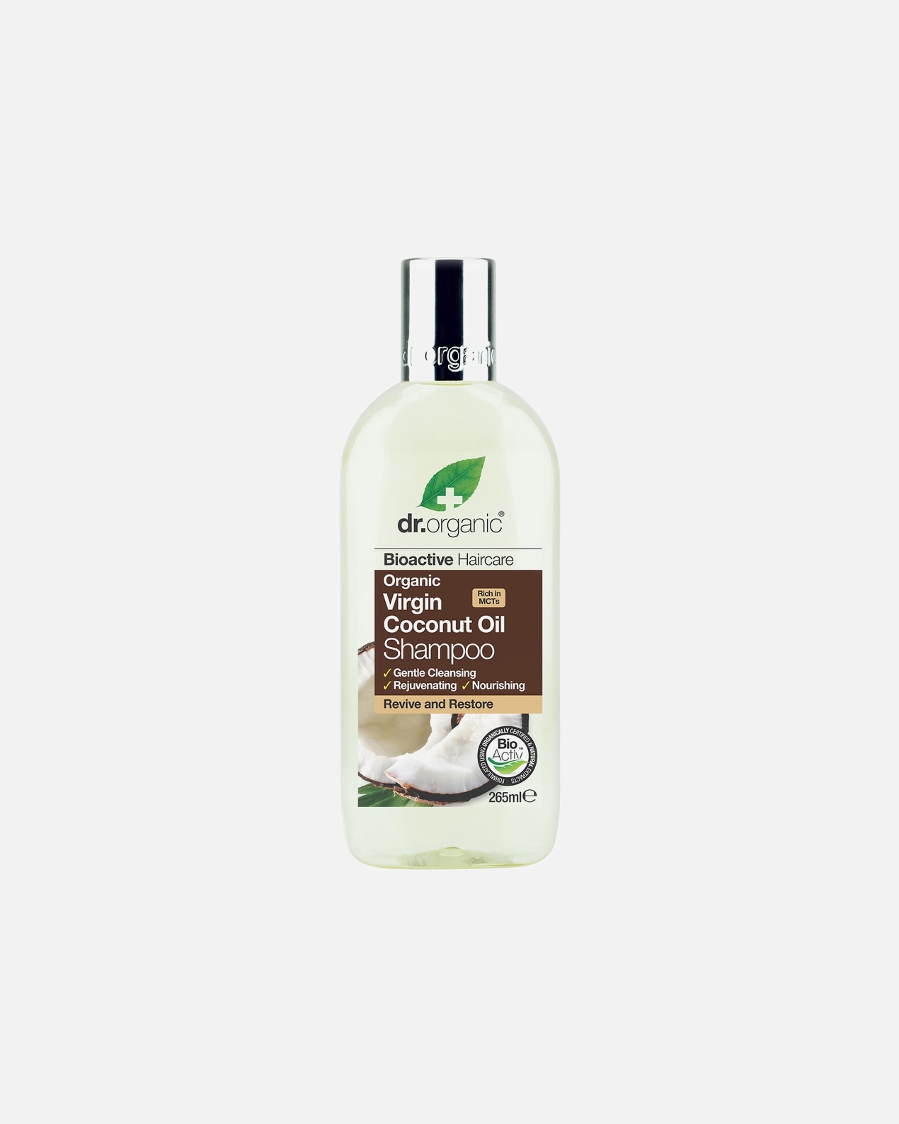 Szampon do włosów dla Unisex Dr. Organic Virgin Coconut Oil Coconut Shampoo 265 ml