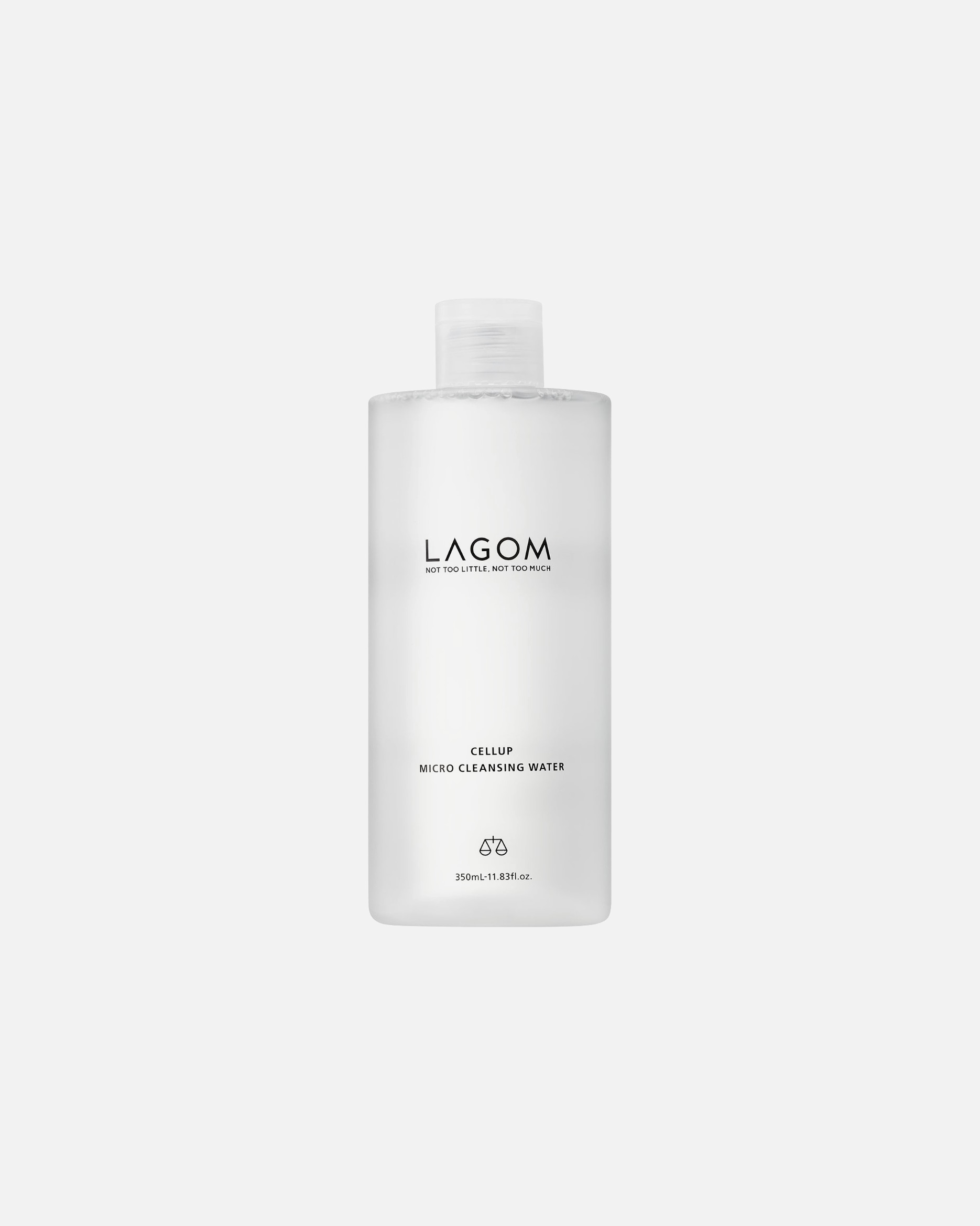 Woda micelarna dla Unisex LAGOM Default Brand Line CELLUP MICRO CLEANSING WATER 350 ml