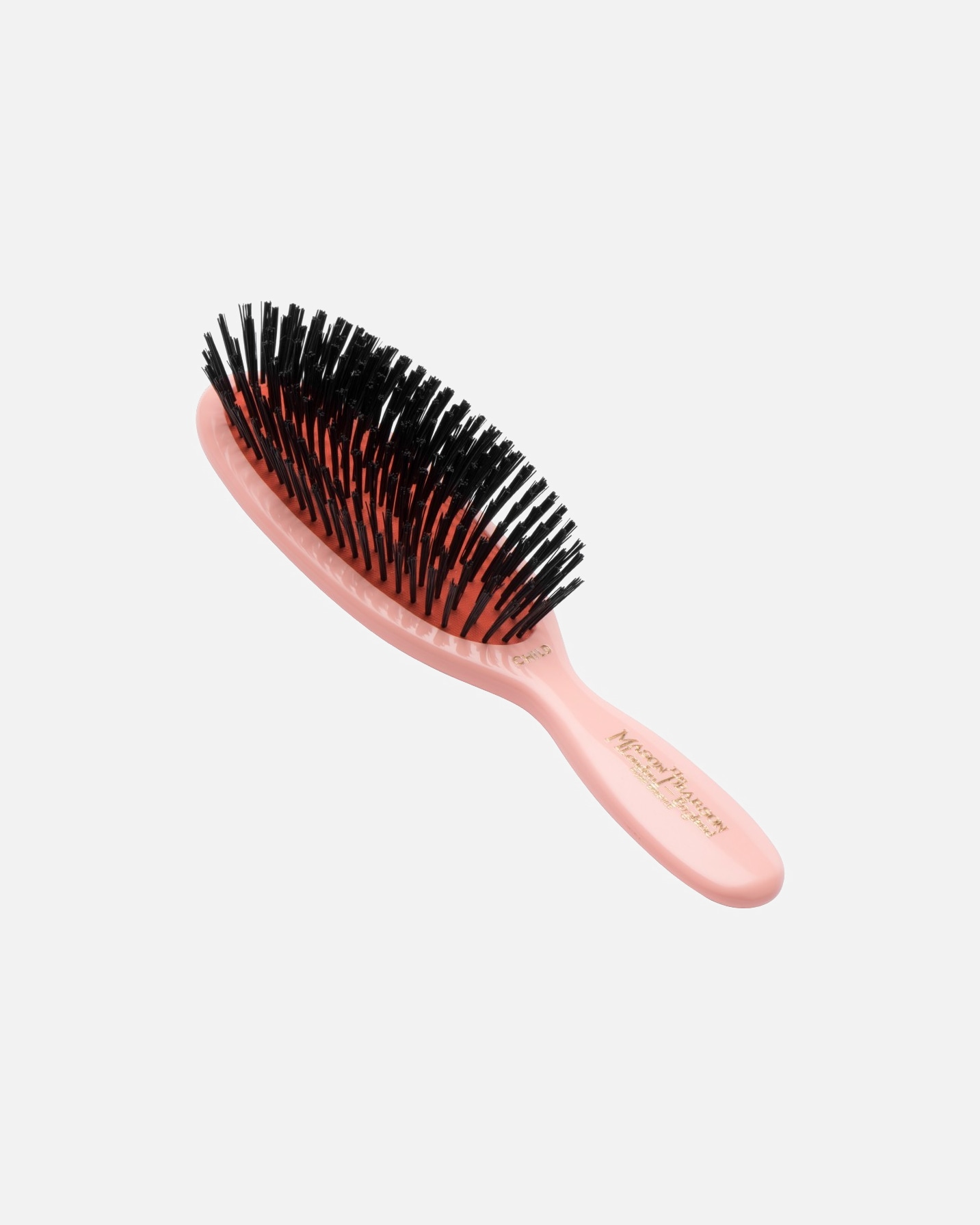 Szczotka dla Unisex MASON PEARSON Default Brand Line POCKET CHILD PINK CB4 Mała szczotka do włosów z włosiem naturalnym (delikatne włosie dzika) w kolorze różowym 1 szt.