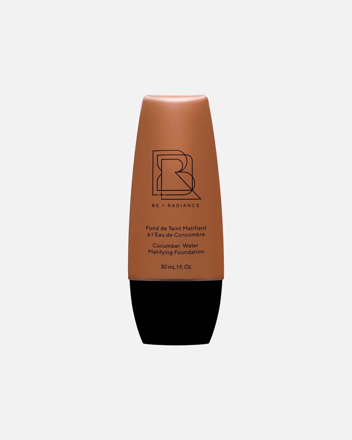 Podkład dla Unisex BE + Radiance Cucumber Water Matifying Foundation 60 - DEEP / WARM