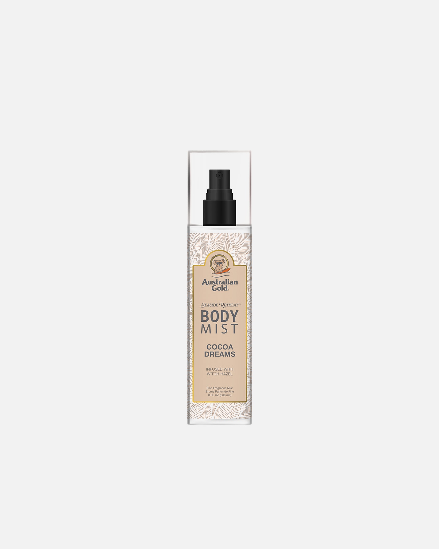 Spray do opalania dla Unisex Australian Gold Mgiełka do ciała Cocoa Dreams 237 ml