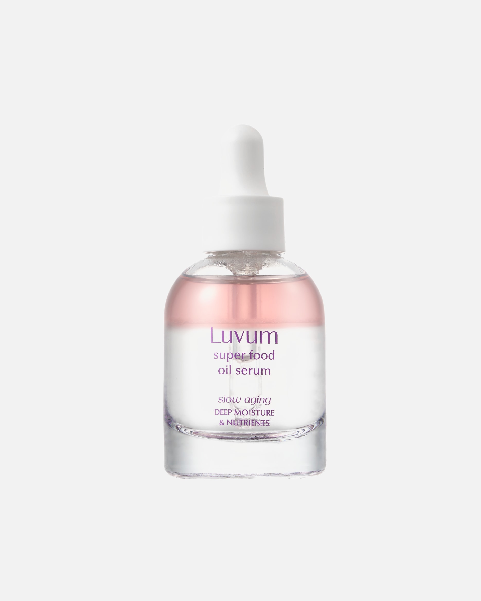 Serum anti-aging dla Unisex Luvum Default Brand Line SUPER FOOD OIL SERUM Dwufazowe serum olejowe 30 ml