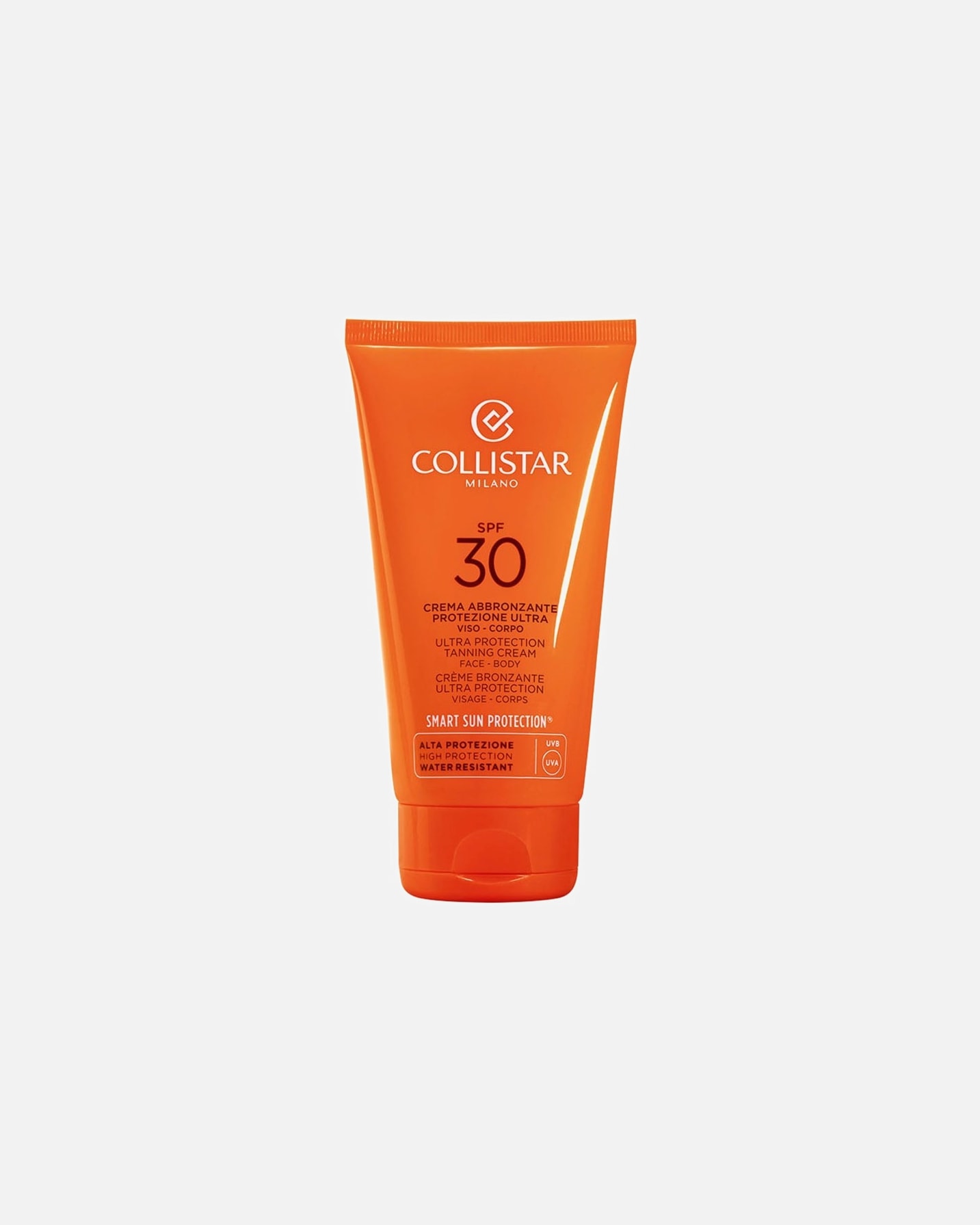 Krem do opalania dla Unisex Collistar Sun Care Ultra Protection Tanning Cream SPF 30 150 ml