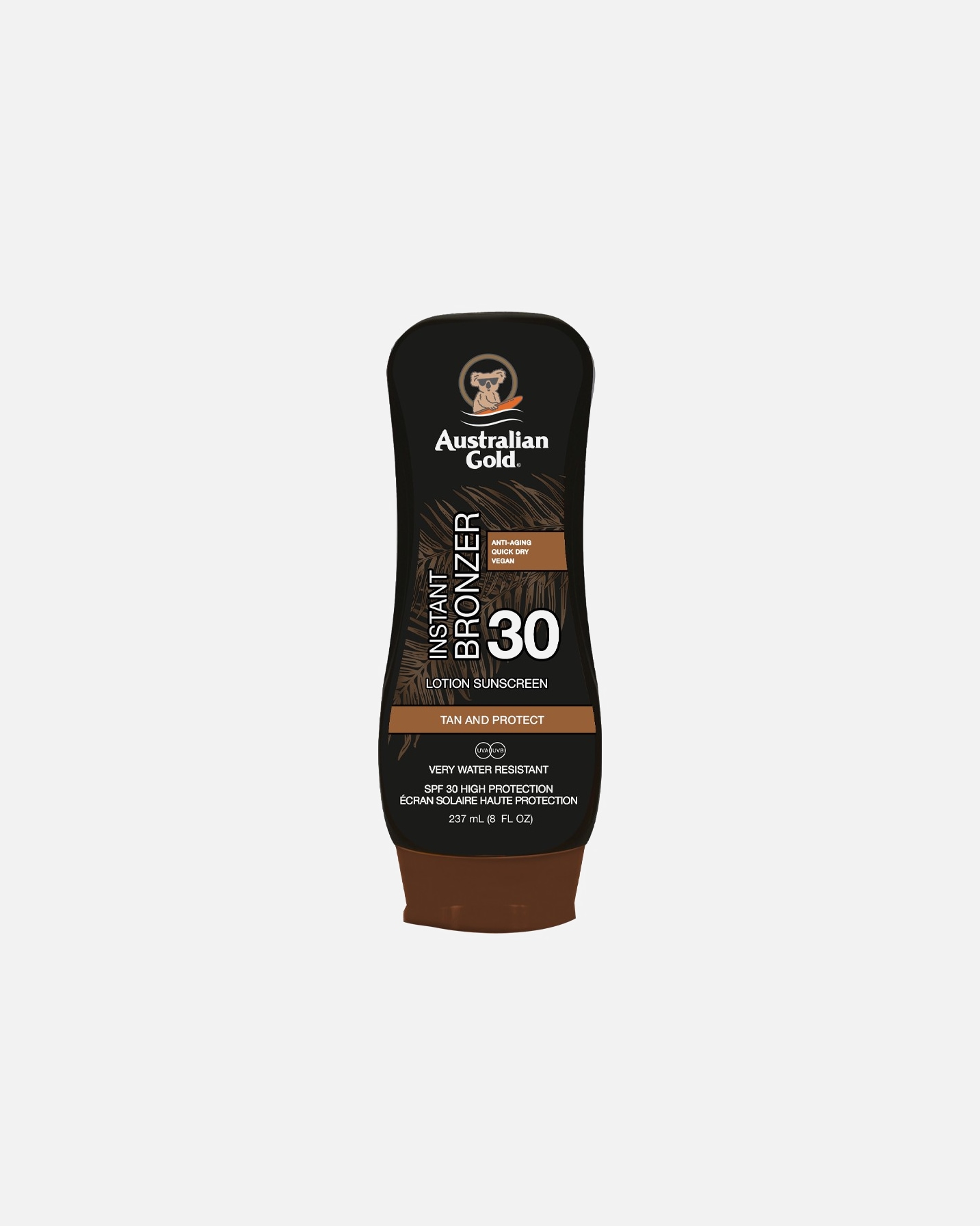 Krem do opalania dla Unisex Australian Gold SPF 30 Lotion - balsam do opalania z bronzerem 237 g