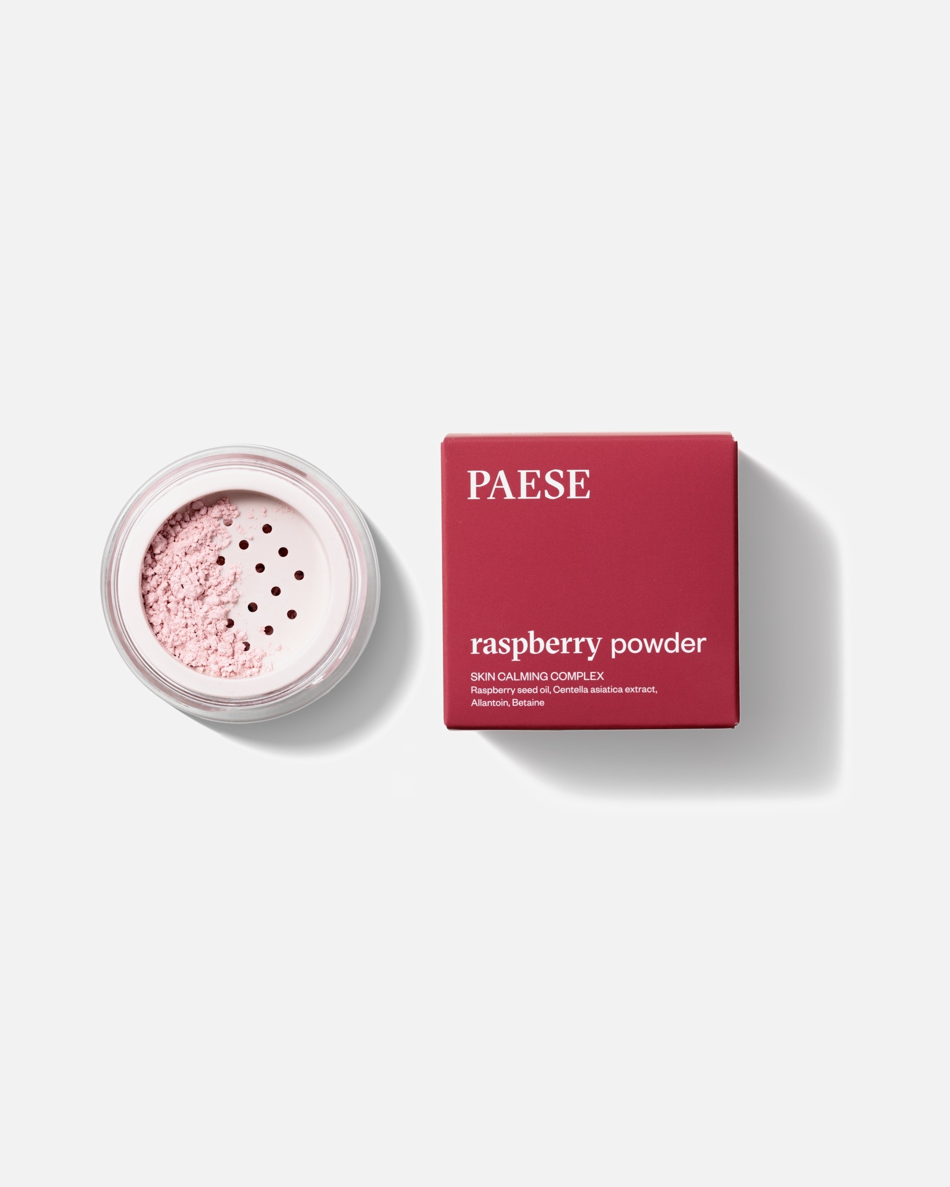Puder dla Unisex Paese Raspberry TRANSPARENT
