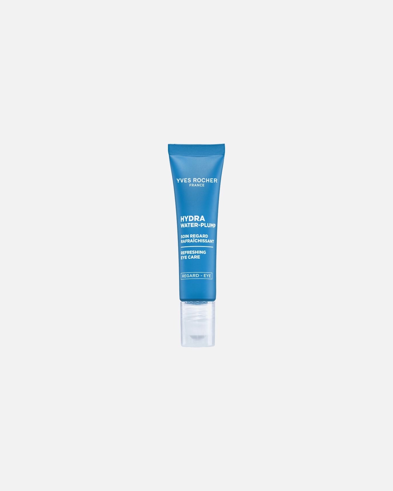 Roll-on pod oczy dla Unisex Yves Rocher Hydra Water-Plump Nawilżająco-chłodzący żel pod oczy 15 ml