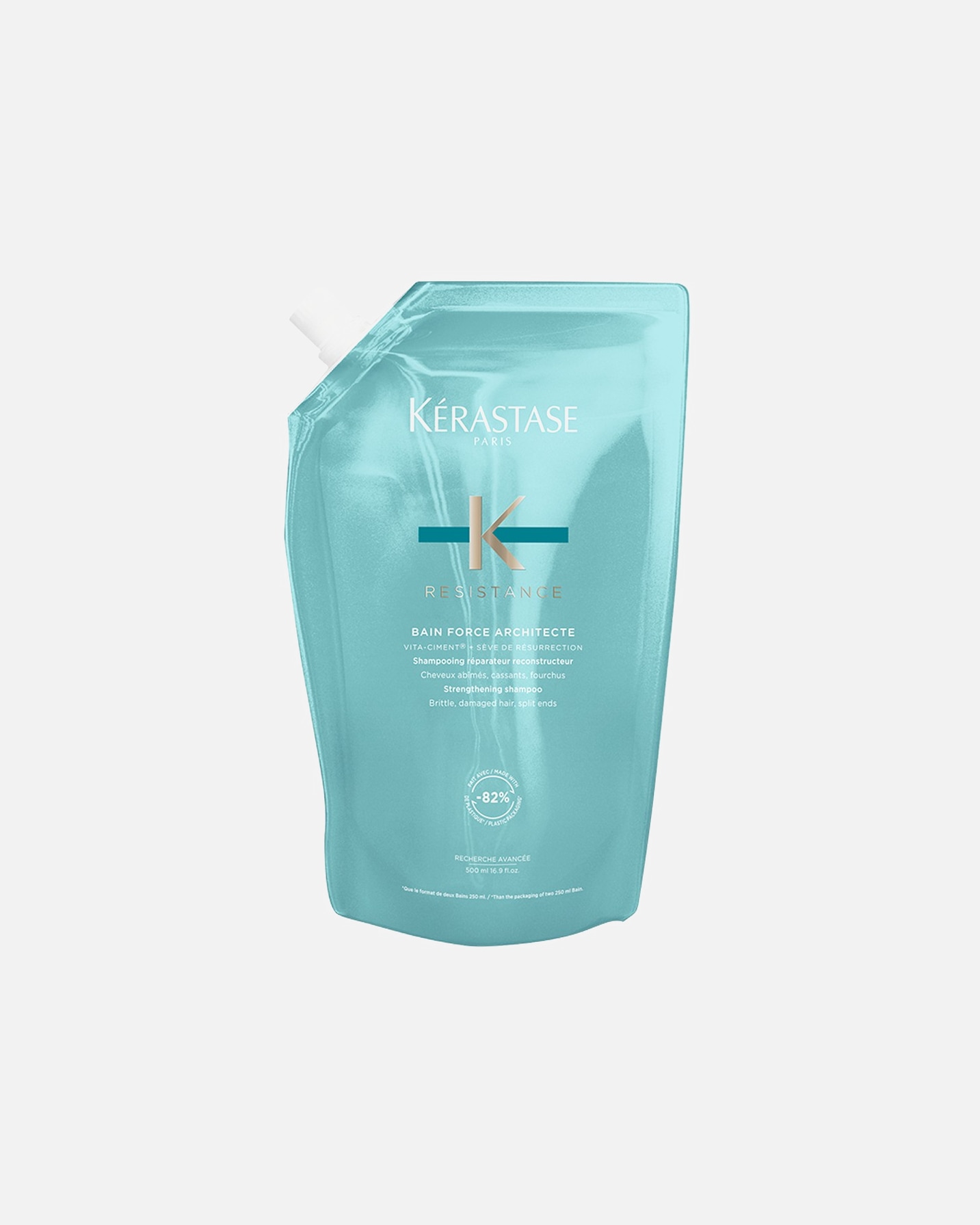 Szampon do włosów dla Unisex Kérastase Résistance Bain de Force Architecte kąpiel wzmacniająca 500 ml