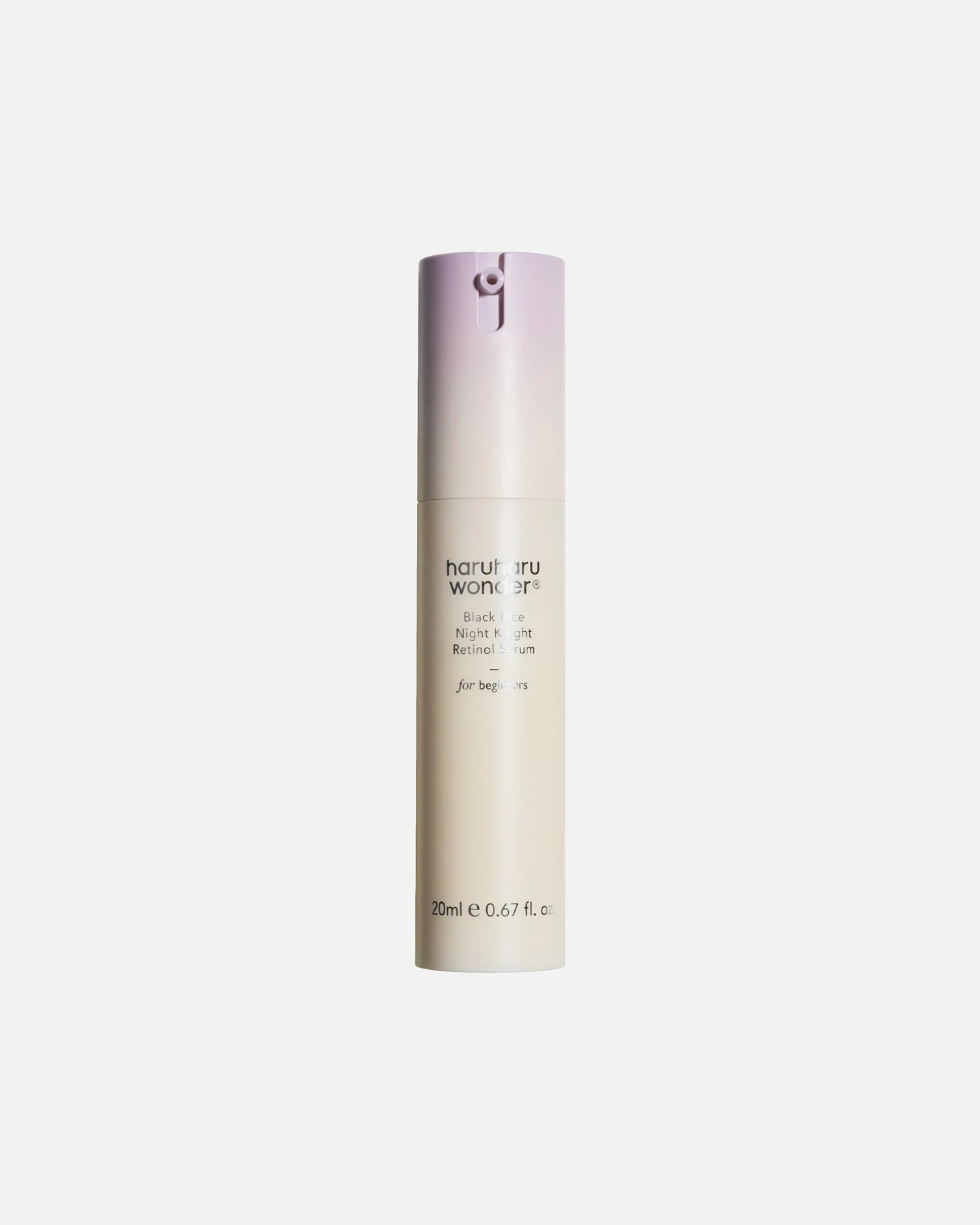 Serum anti-aging dla Unisex Haruharu Wonder Black Rice Night Knight Retinol Serum 20 ml