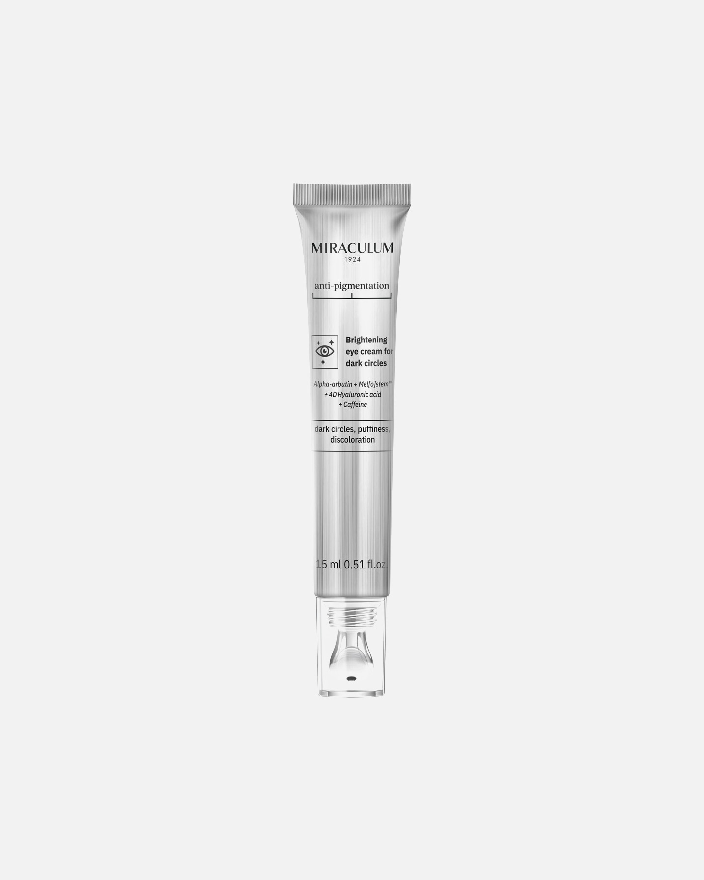 Krem pod oczy dla Unisex Miraculum ANTI-PIGMENTATION KREM POD OCZY ROZJAŚNIAJĄCY CIENIE 15 ml