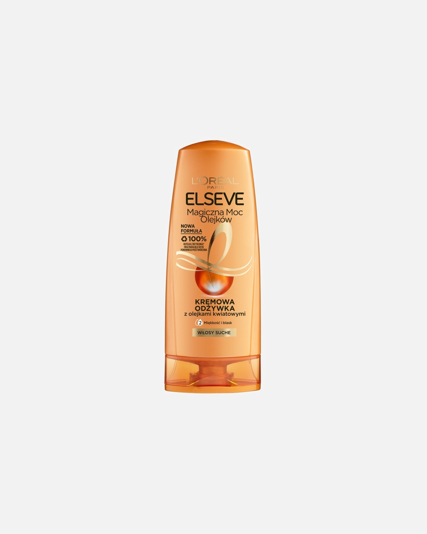 Odżywka do włosów do spłukiwania dla Unisex Elseve Elseve Magiczna Moc Olejków Kremowa Odżywka do włosów suchych 200 ml