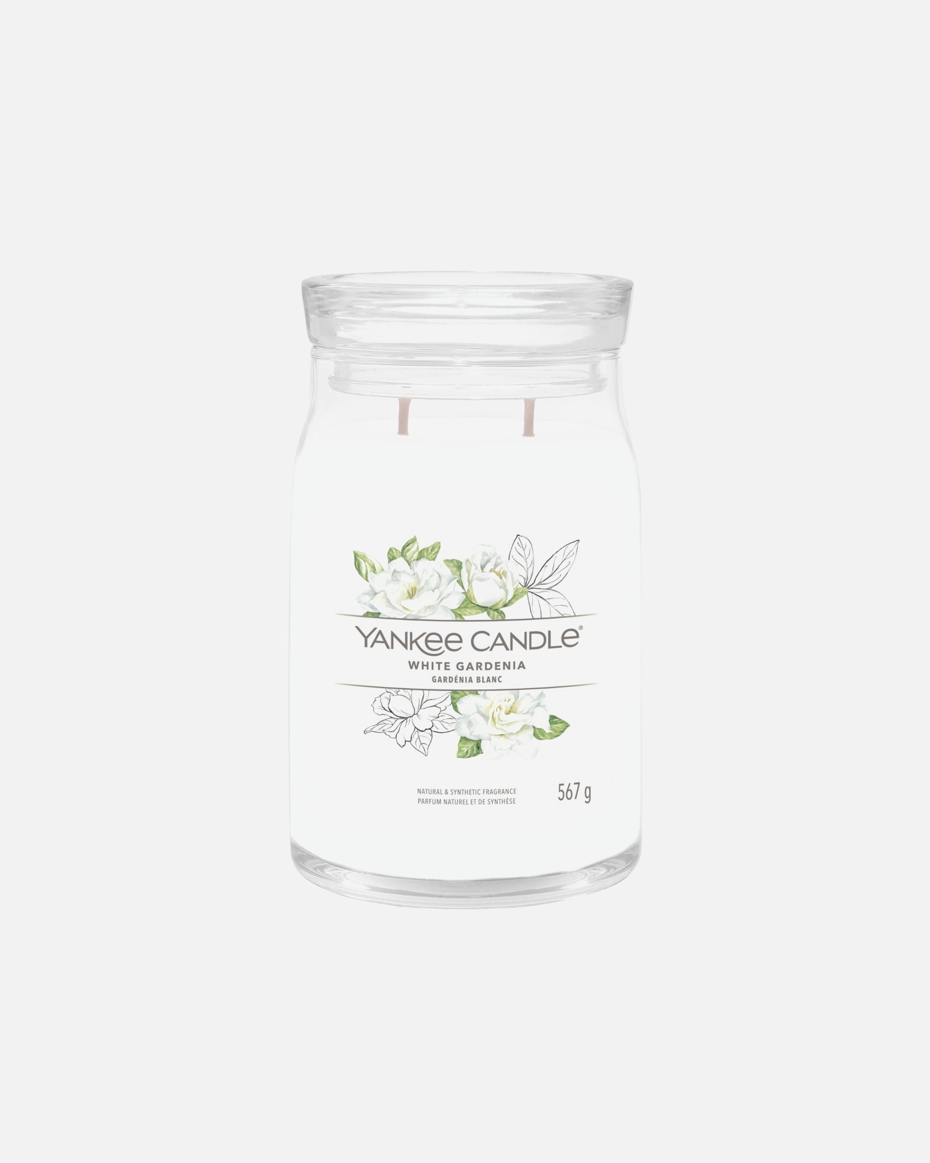 Świeca dla Unisex YANKEE CANDLE White Gardenia 567 g - Signature