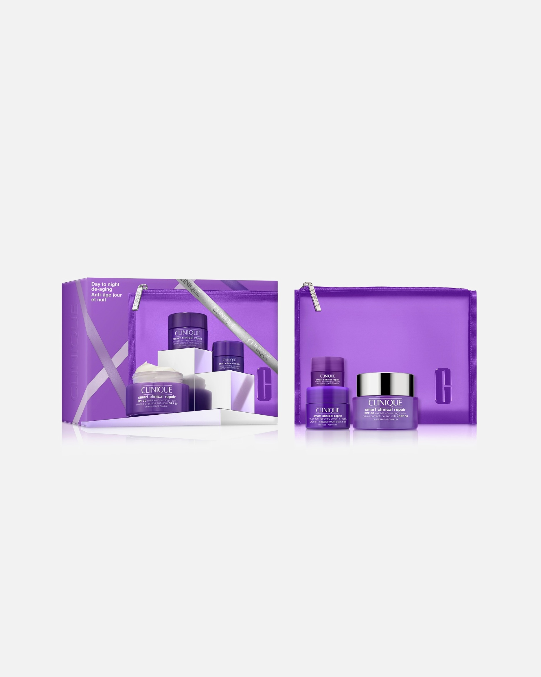 Zestaw do pielęgnacji twarzy dla Unisex Clinique Smart Day To Night De-Aging 1 szt.
