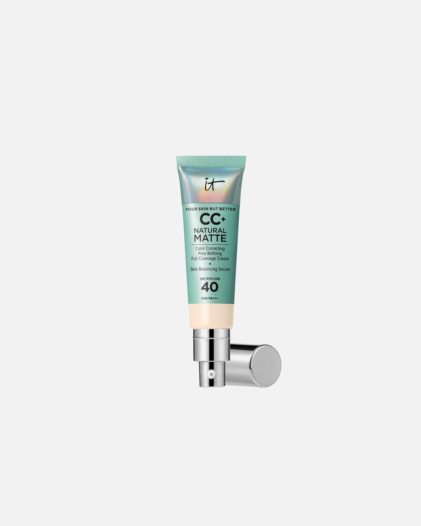 Krem CC dla Unisex IT Cosmetics Your Skin But Better CC+ Natural Matte SPF40 FAIR IVORY
