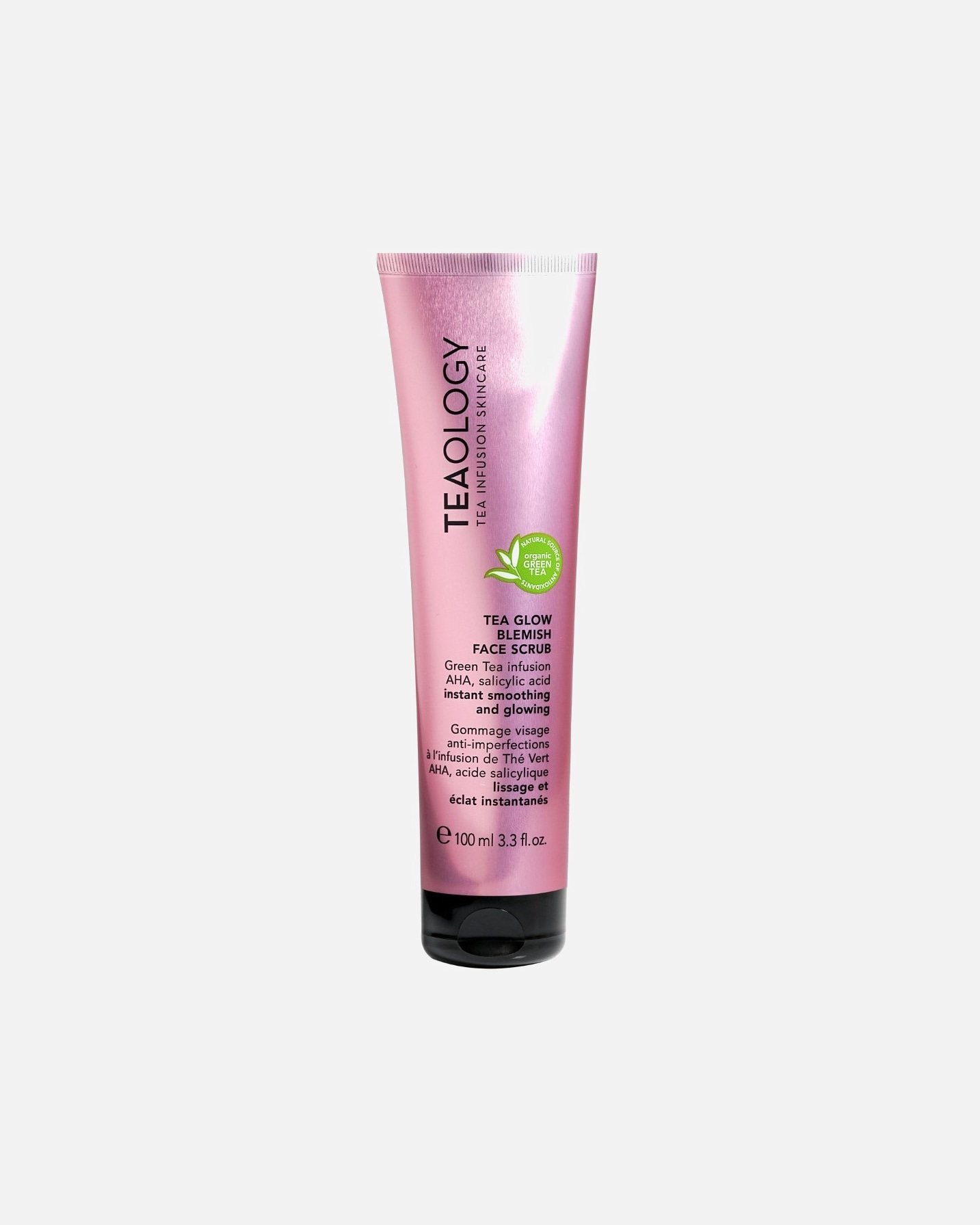 Peeling do twarzy dla Kobieta Teaology Peeling do twarzy Tea Glow przeciwtrądzikowy 100 ml