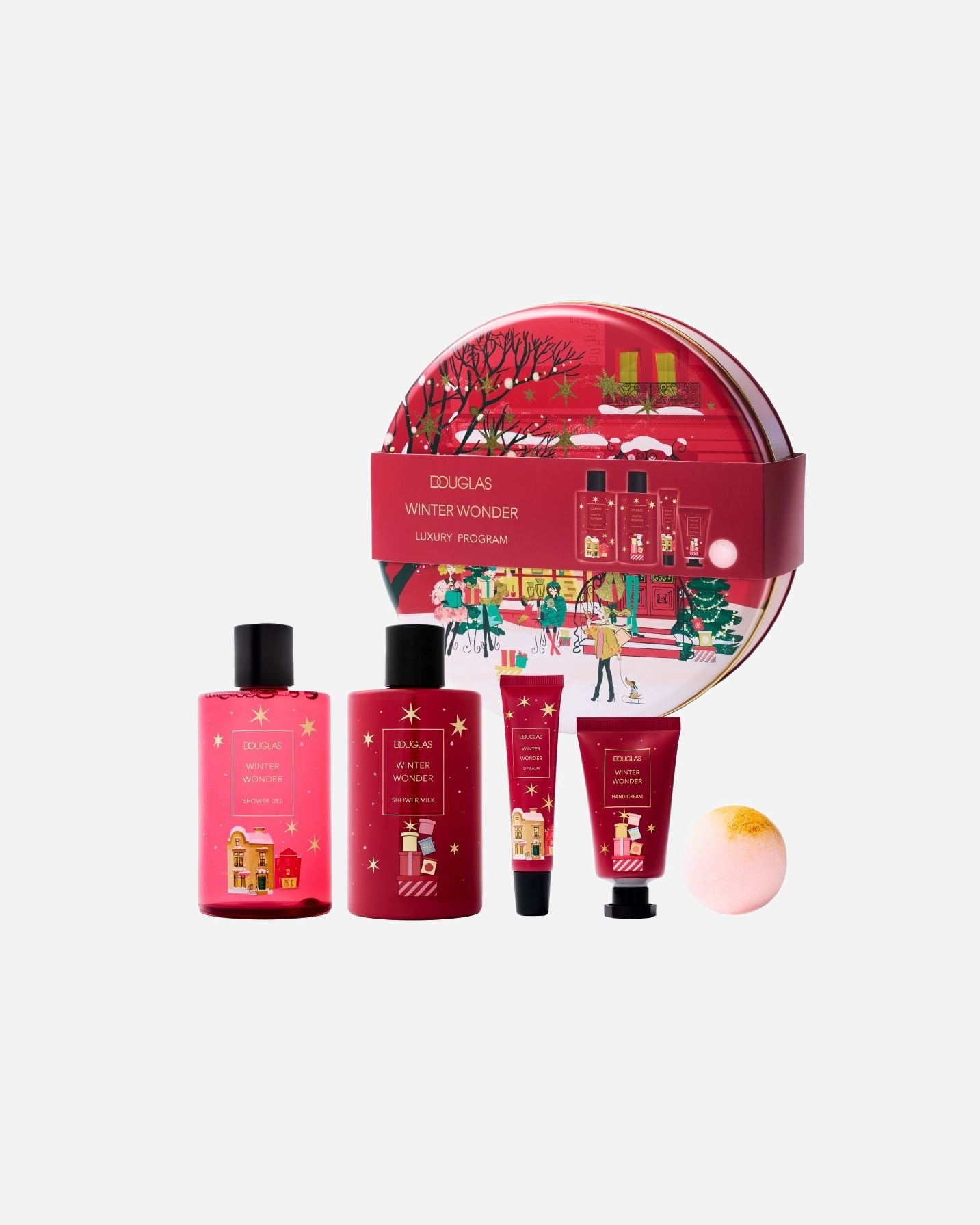 Zestaw do pielęgnacji ciała dla Unisex Douglas Collection Seasonal Winter Wonder - Luxury Program 1 szt.