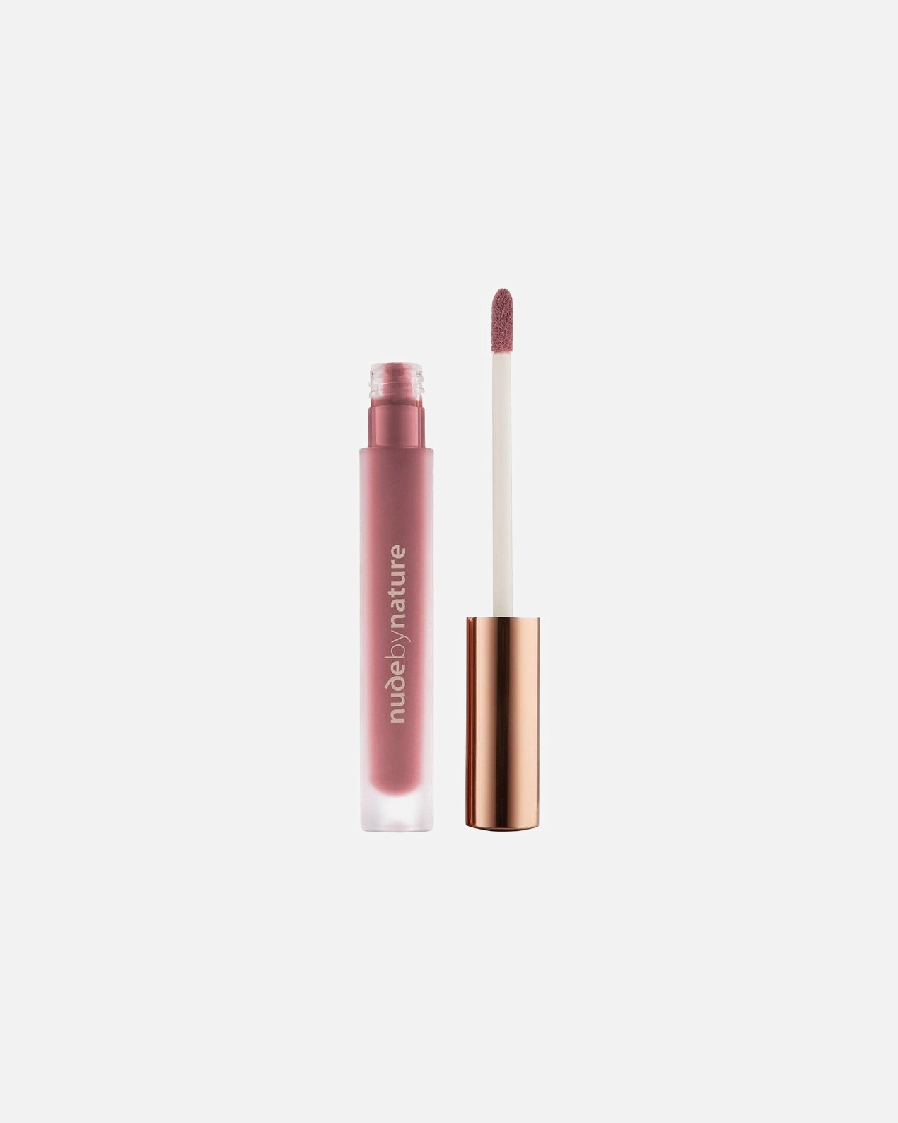 Pomadka do ust w sztyfcie dla Unisex Nude by Nature Satin Liquid Lipstick Deep 8