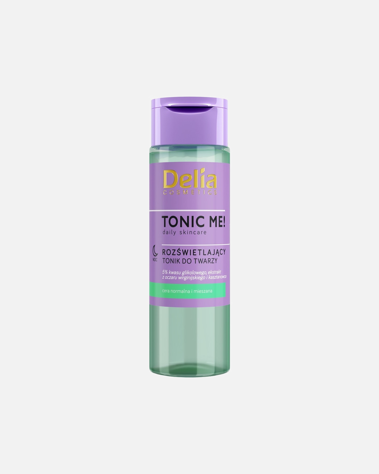 Tonik dla Unisex Delia Cosmetics Tonic Me - Tonik rozświetlający