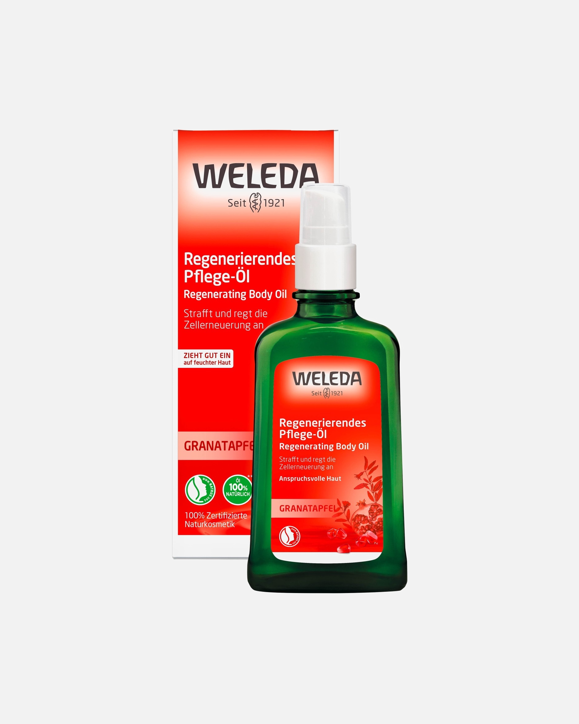 Olejek do ciała dla Unisex Weleda Granat Pielęgnacja regenerująca 100 ml