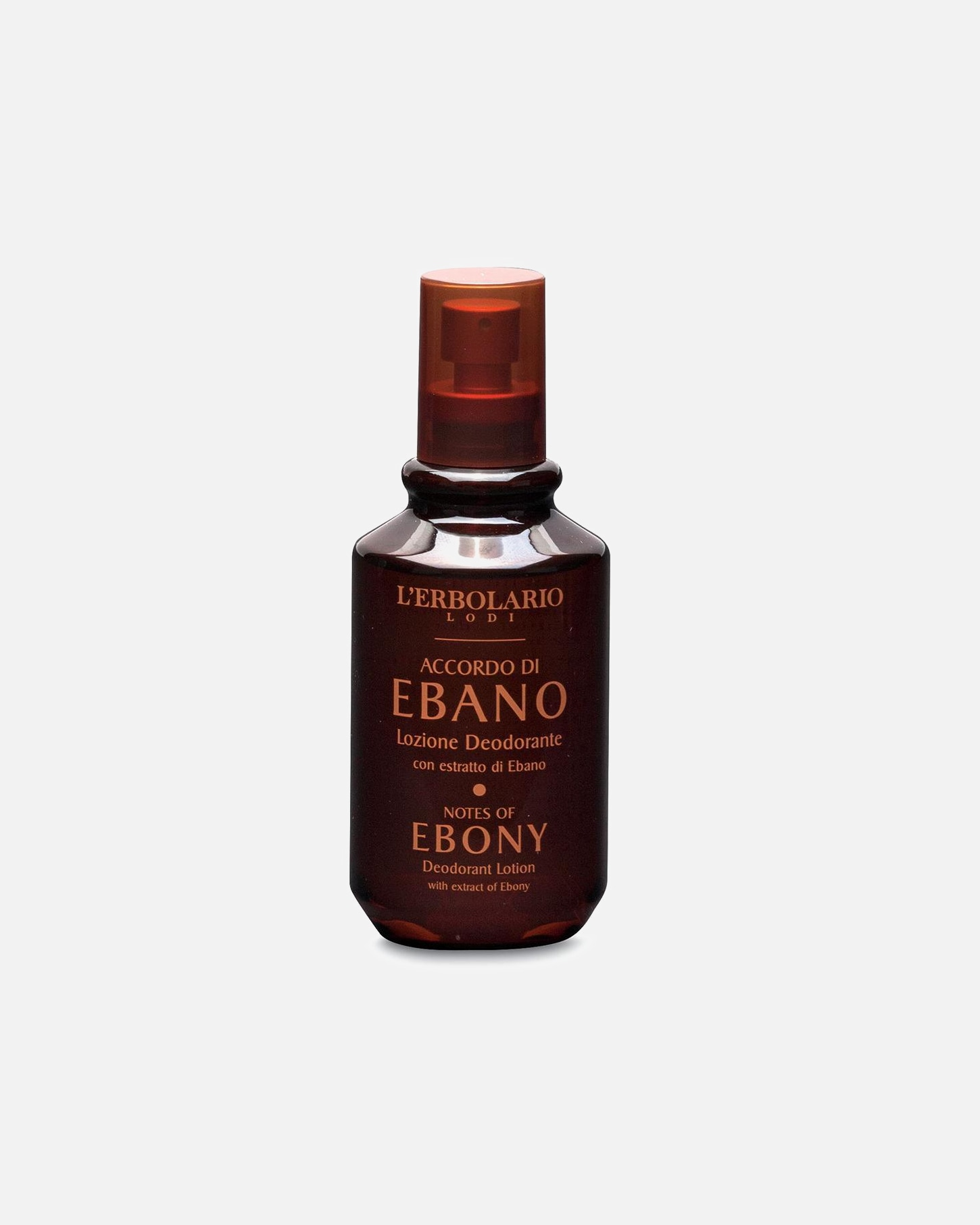 Dezodorant dla Unisex L'erbolario Accordo di Ebano Dezodorant z atomizerem 100 ml