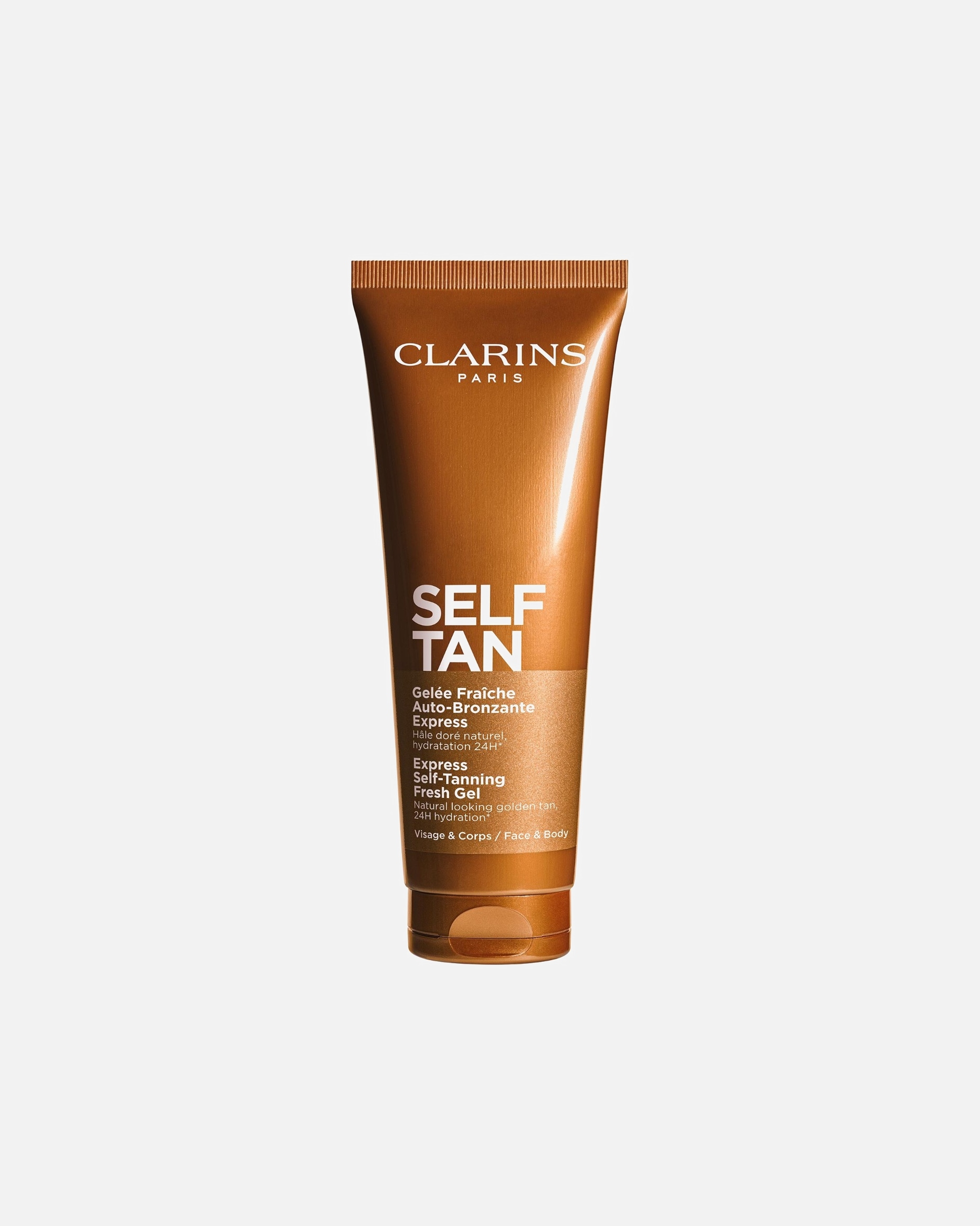 Samoopalacz dla Kobieta Clarins Sun Care Żel samoopalający do twarzy i ciała Self Tanning Instant Gel 125 ml