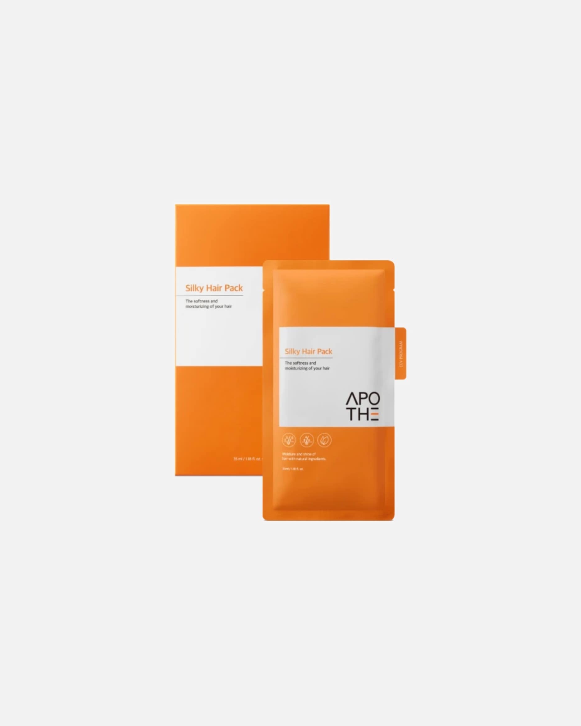 Maska do włosów dla Unisex Apothe Default Brand Line Silky Hair Pack 35 ml