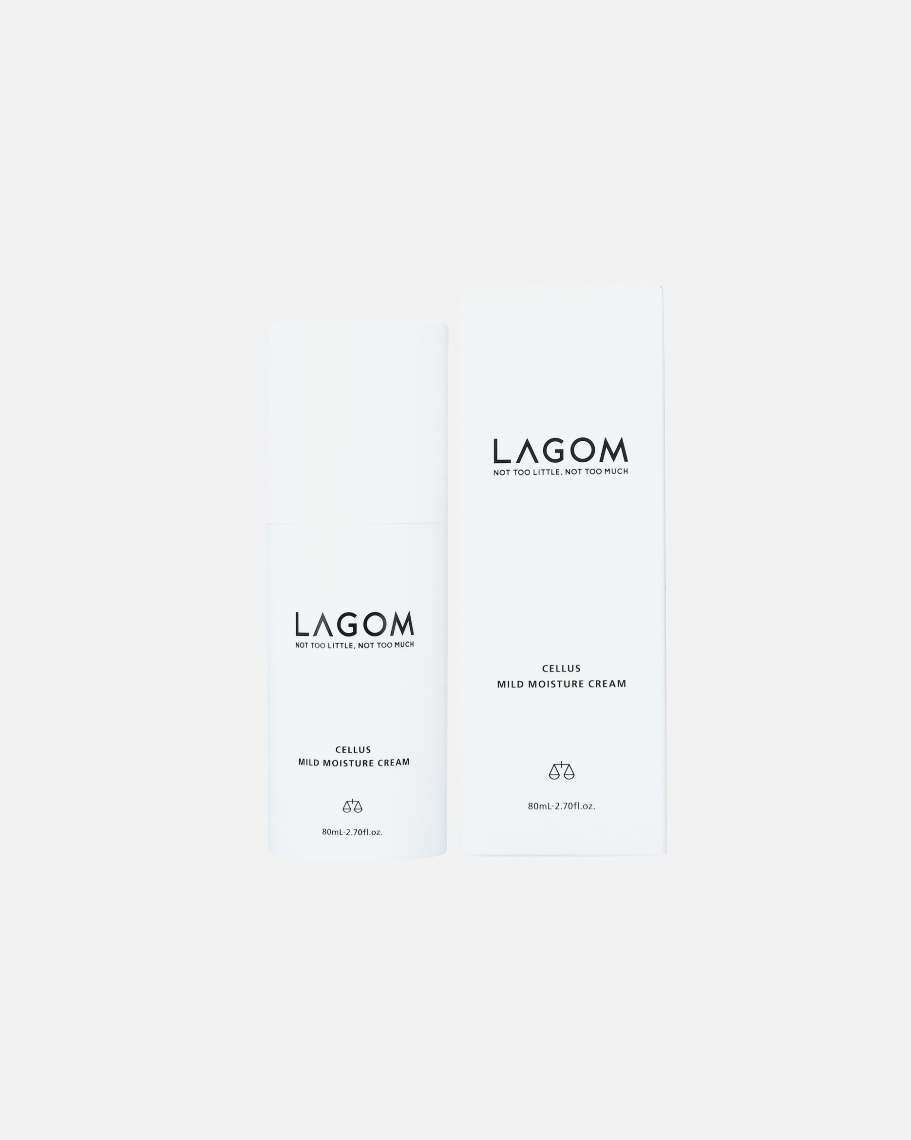 Krem do twarzy dla Unisex LAGOM Default Brand Line CELLUS MILD MOISTURE CREAM 80 ml