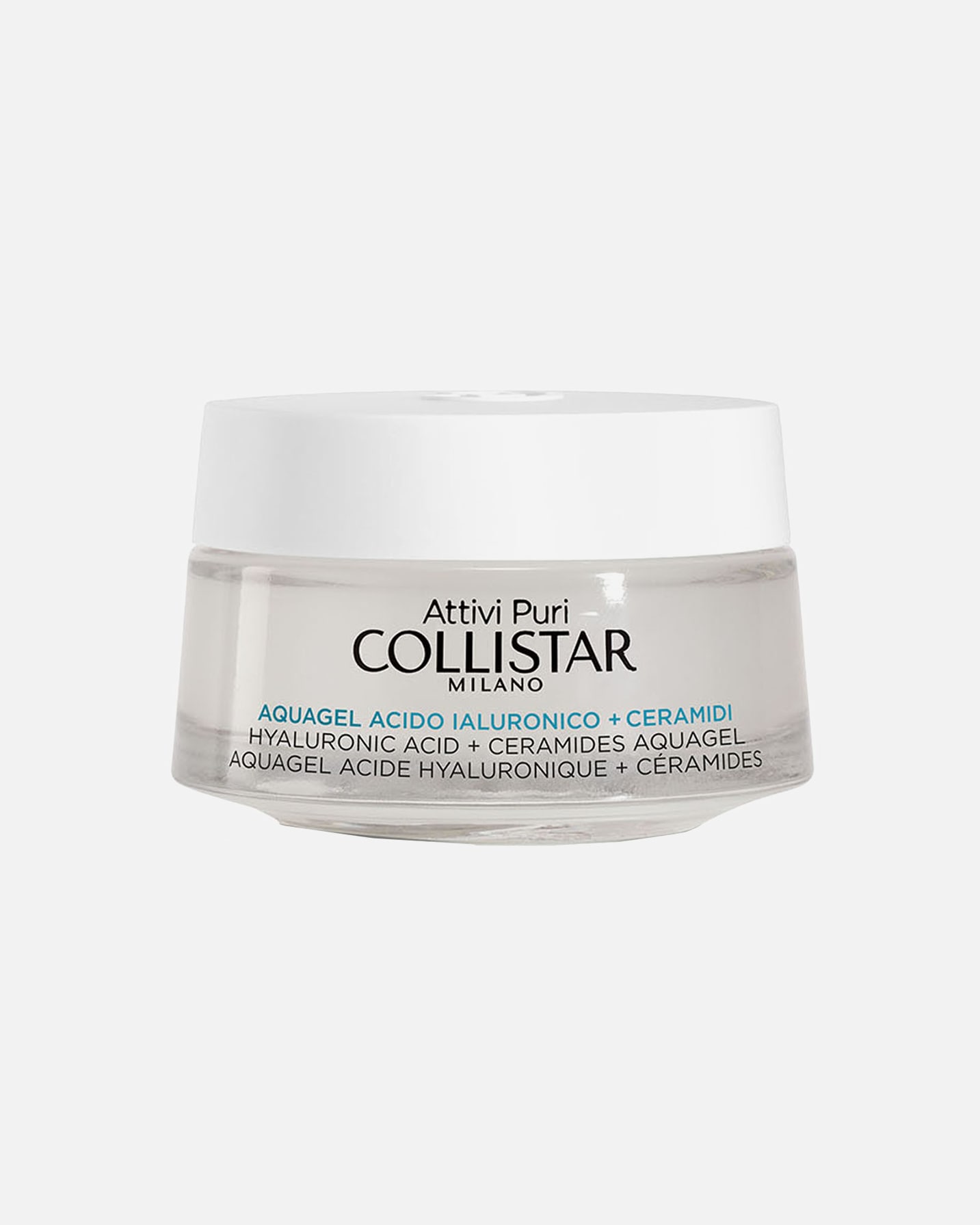Serum nawilżające dla Unisex Collistar Attivi Puri HYALURONIC ACID + CERAMIDES AQUAGEL 50 ml