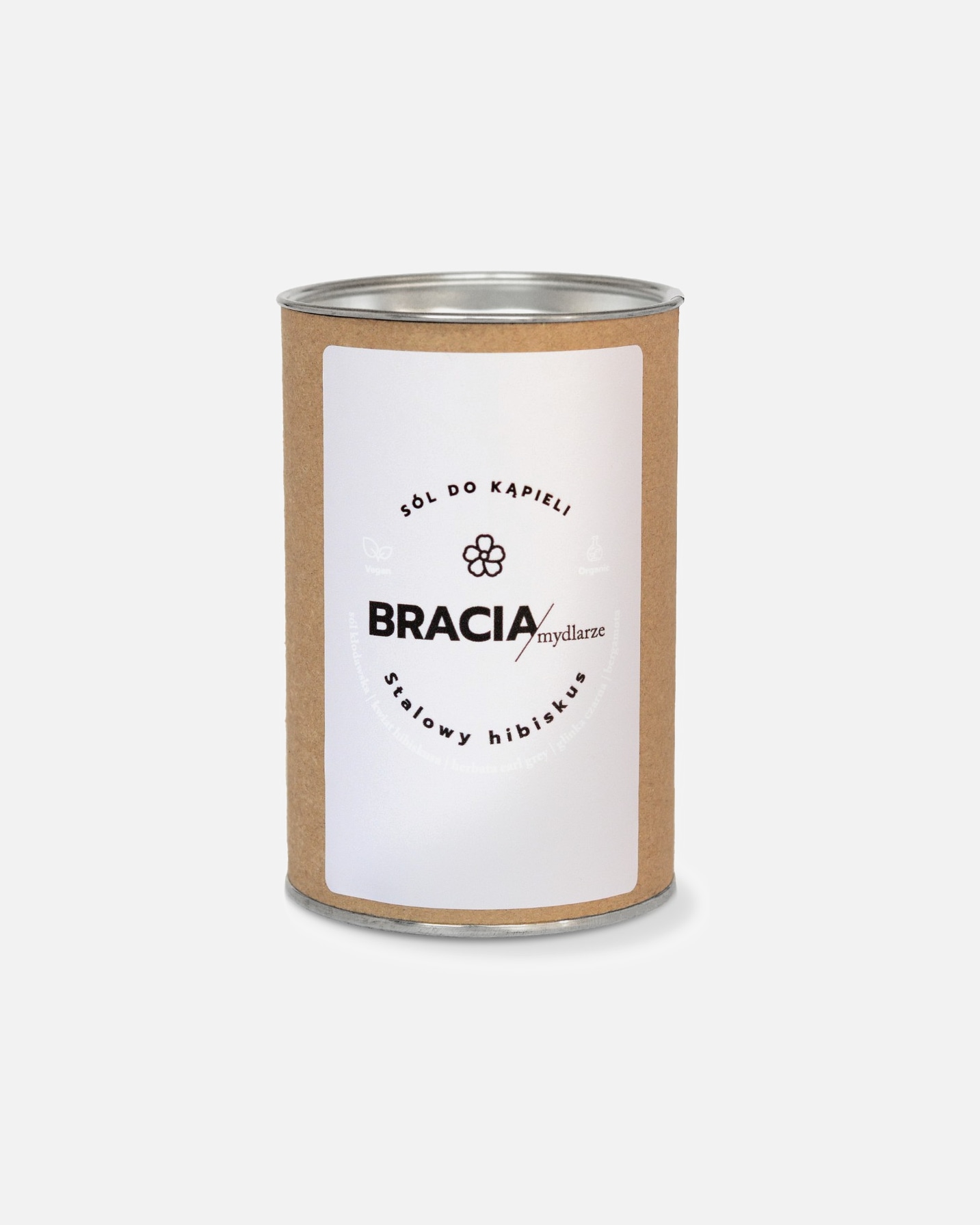 Dodatek do kąpieli dla Unisex Bracia Mydlarze Stalowy Hibiskus Sól do kąpieli 300 g