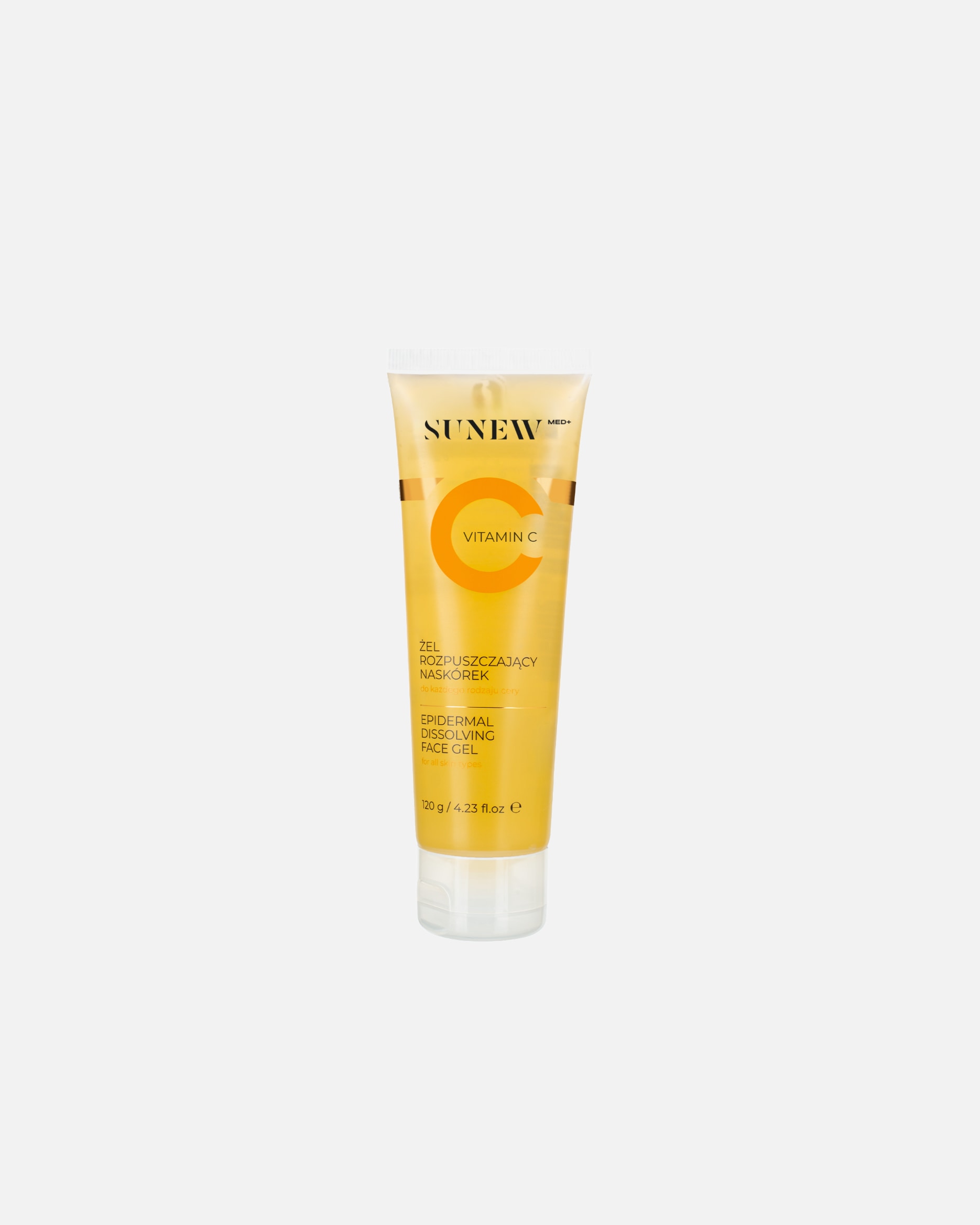 Peeling do twarzy dla Unisex Sunewmed+ Żel rozpuszczający martwy naskórek do twarzy 120 g