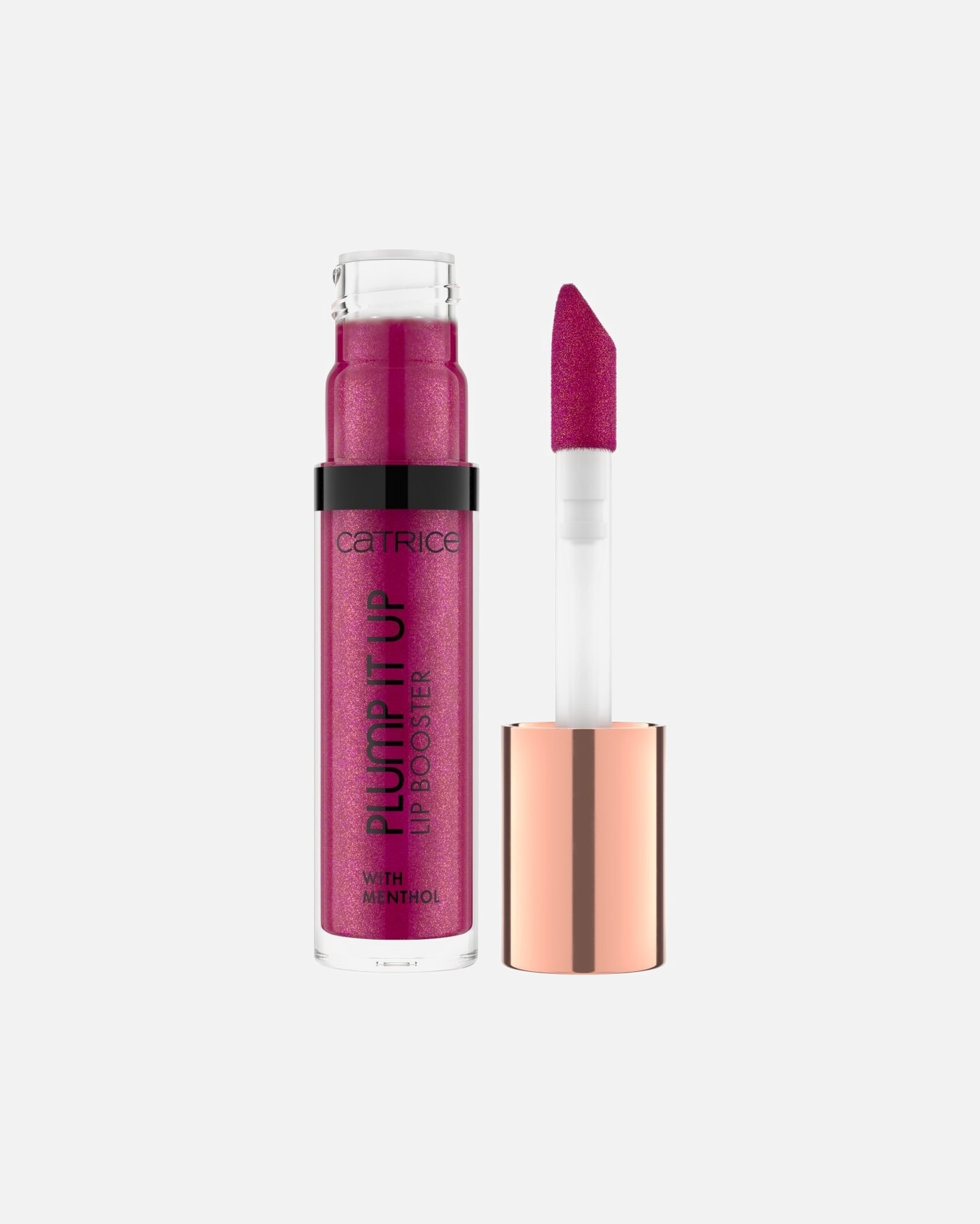 Błyszczyk do ust dla Unisex Catrice Powiększający błyszczyk do ust Plump It Up Lip Booster 100 Work It, Twerk It 110 - SELFLOVE AND GLITTER