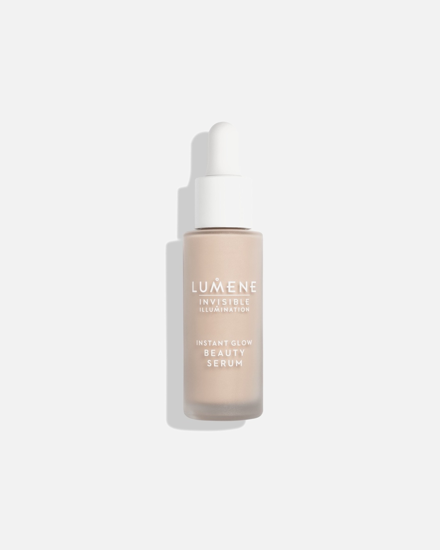 Zabarwiony krem na dzień dla Unisex Lumene Invisible Illumination Serum tonujące 100 Universal Light