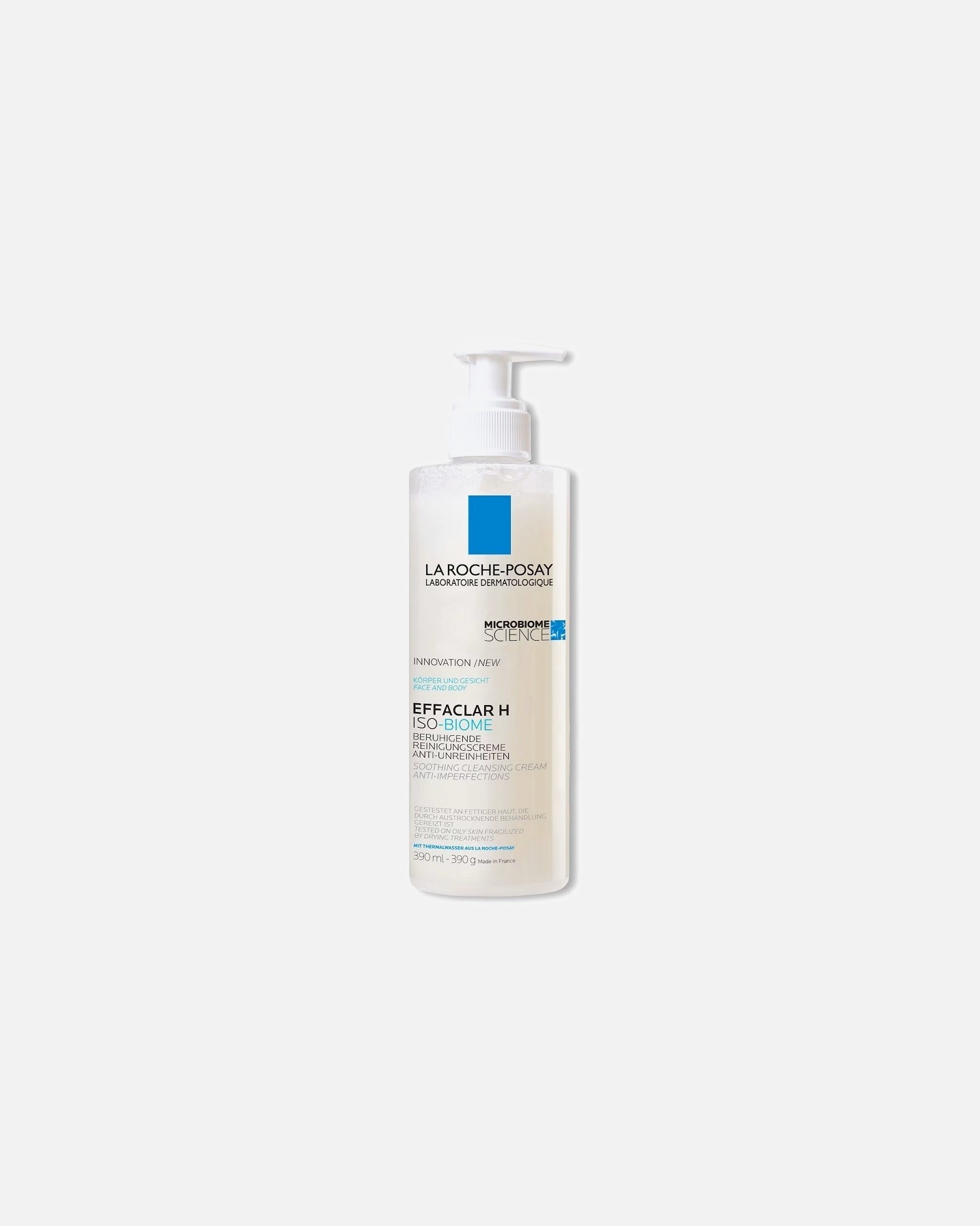 Żel myjący do twarzy dla Unisex La Roche-Posay Effaclar H Izobiom 390 ml