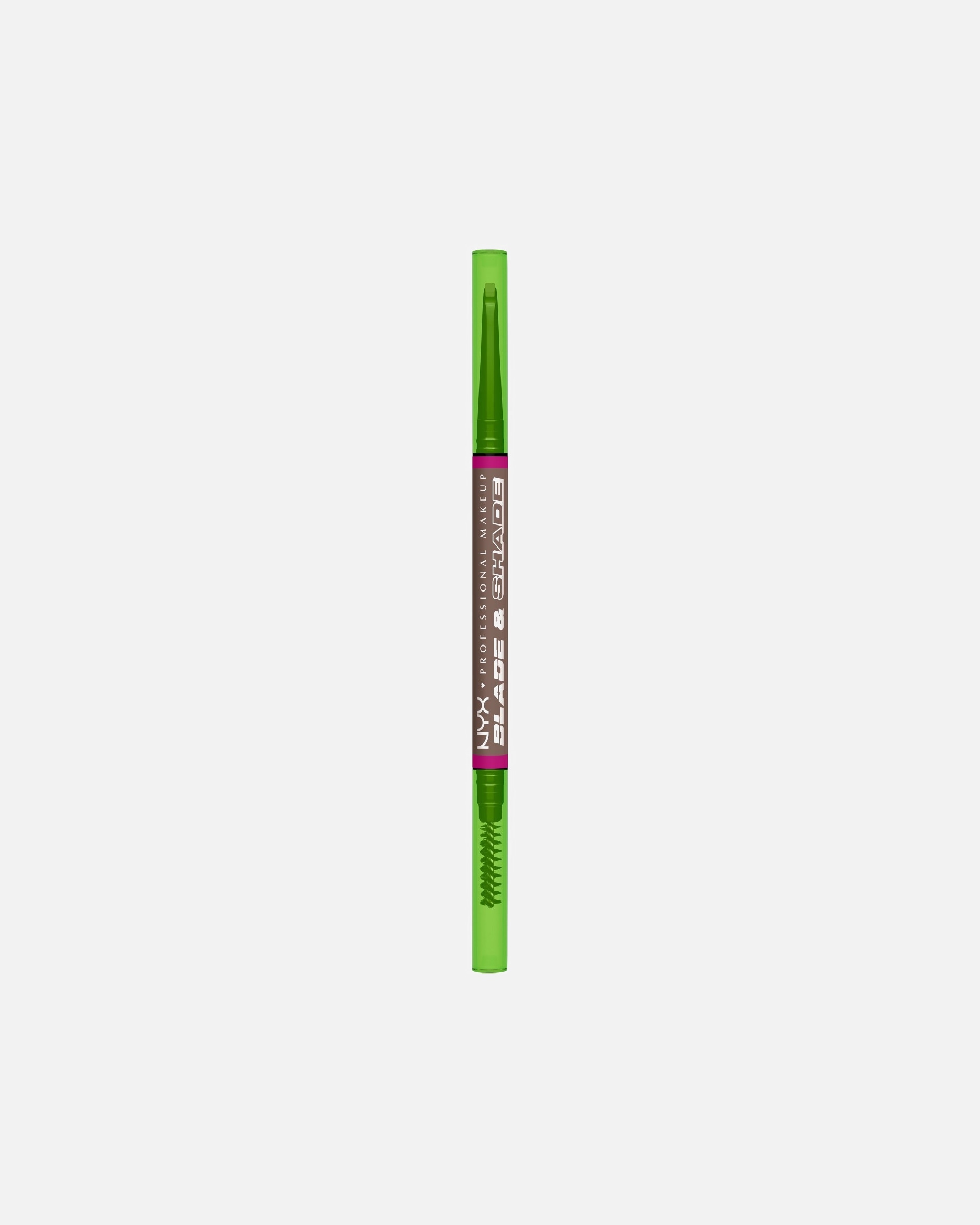 Kredka do brwi dla Unisex NYX Professional Makeup Blade & Shade, Nano-precyzyjna, Dwustronna Kredka do Brwi Cool Ash Brown
