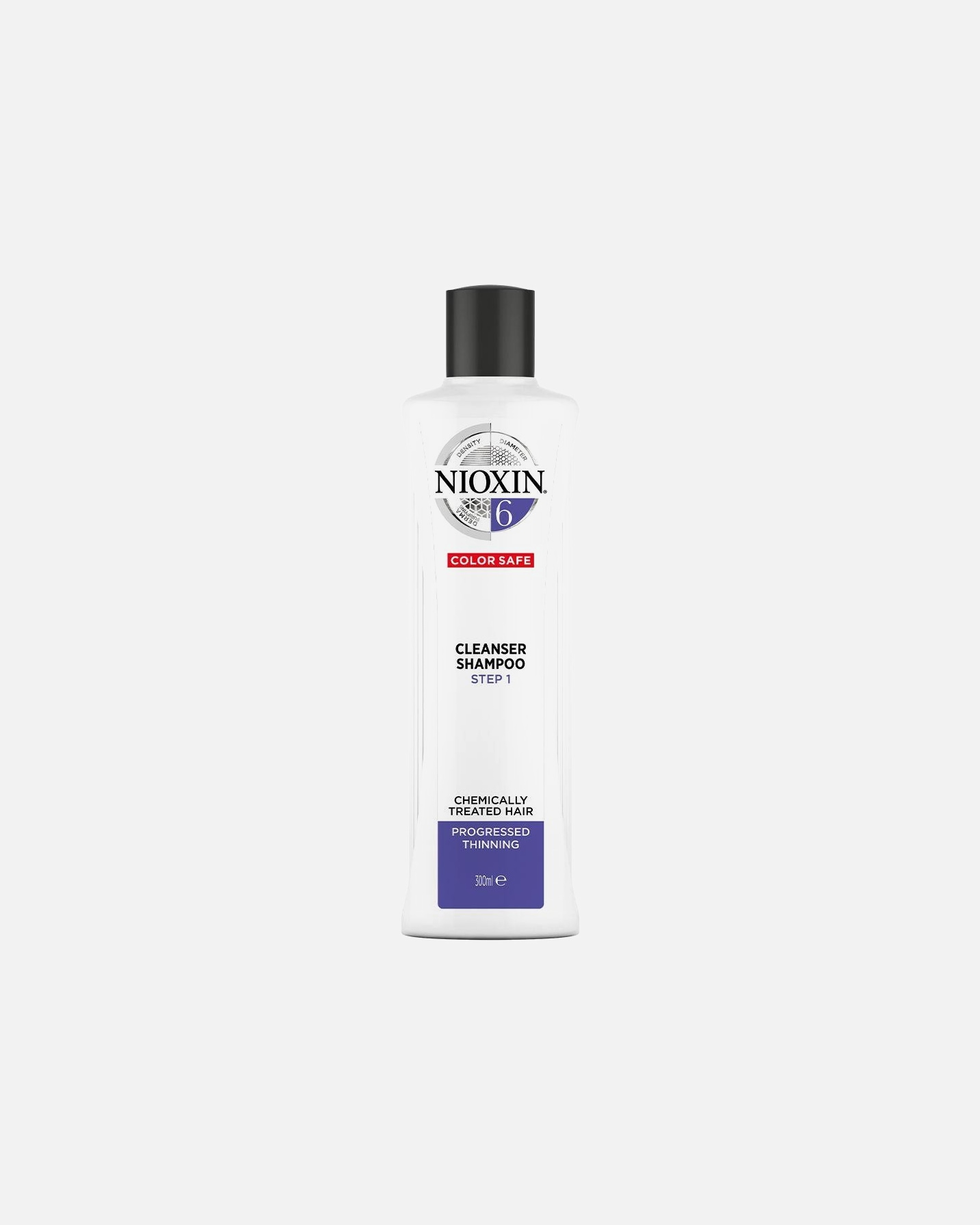 Szampon do włosów dla Unisex Nioxin System 6 Chemically Treated Hair Progressed Thinning Cleanser Shampoo 300 ml