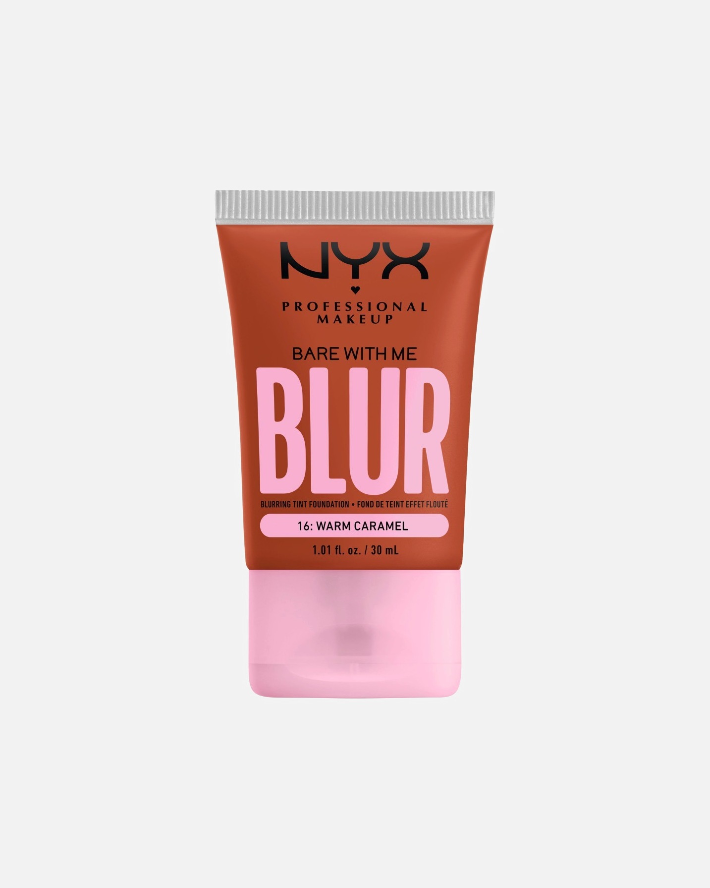 Podkład dla Unisex NYX Professional Makeup NYX Professional Makeup wygładzający podkład Bare With Me Blur Truffle 30ml CARAMEL