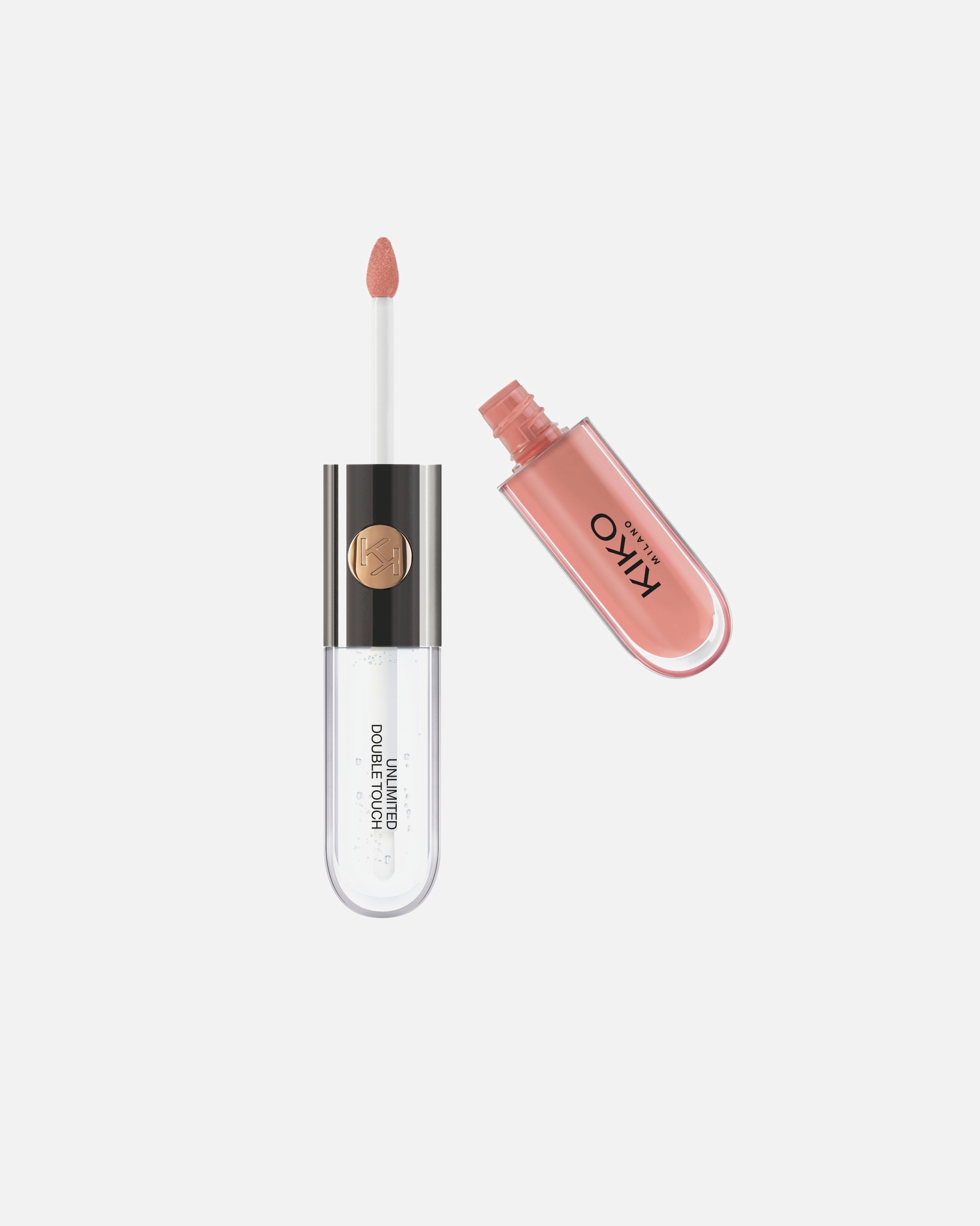 Pomadka do ust w sztyfcie dla Unisex KIKO Milano Default Brand Line Unlimited Double Touch 102 - SATIN ROSY BEIGE