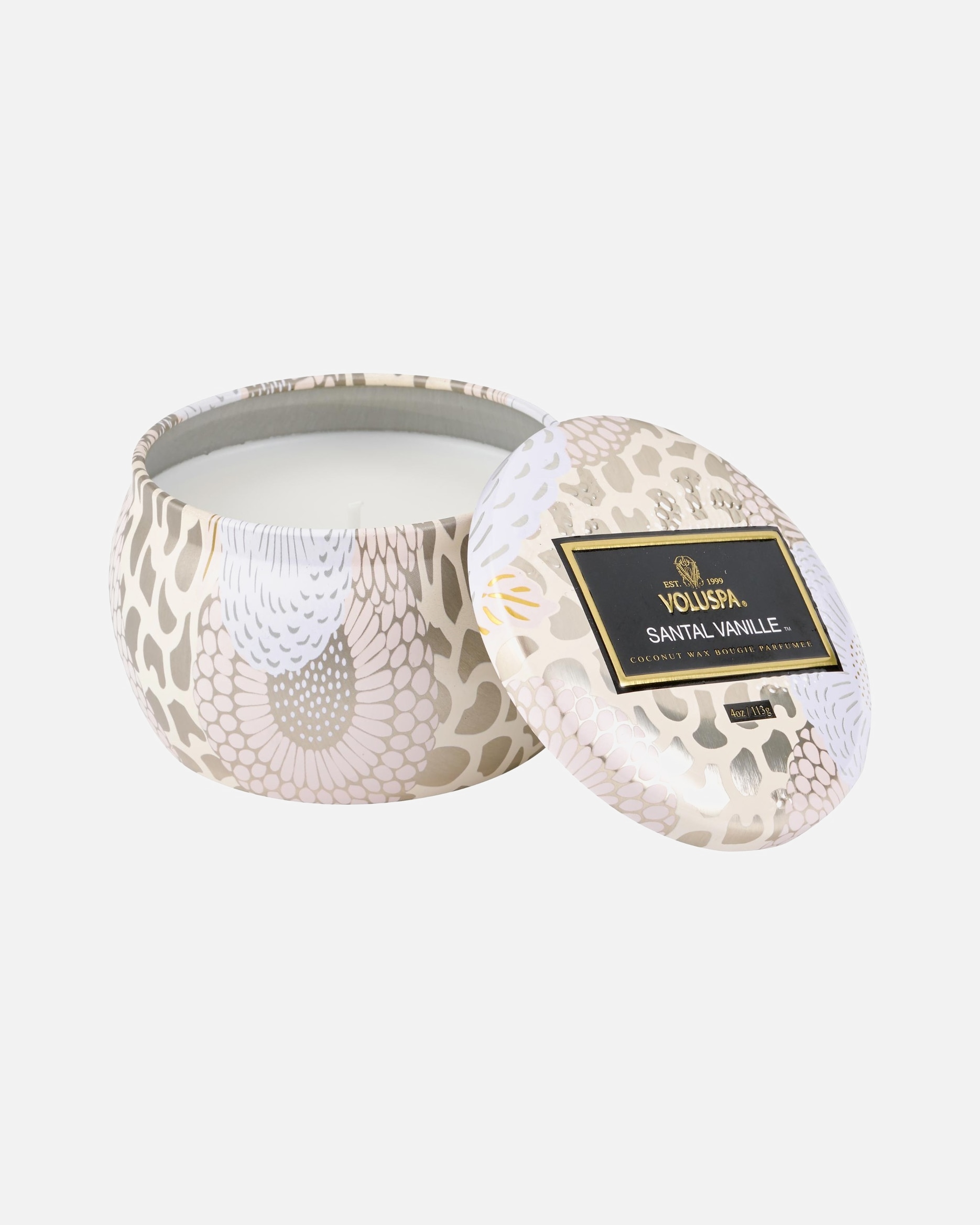 Świeca dla Unisex VOLUSPA Japonica Mini Tin Candle Santal Vanille