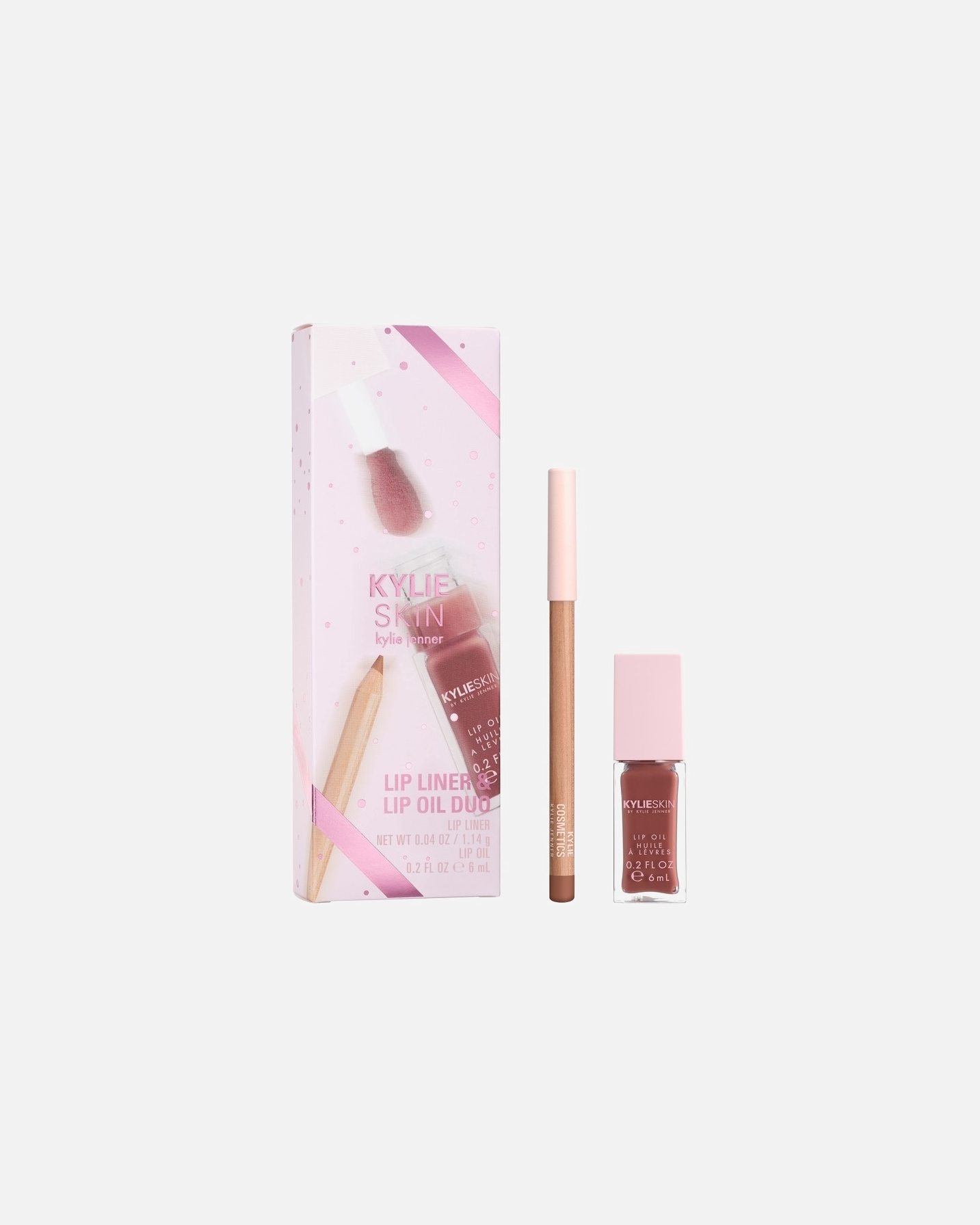 Zestaw do makijażu ust dla Unisex KYLIE SKIN Lip Liner + Oil Duo 1 szt.