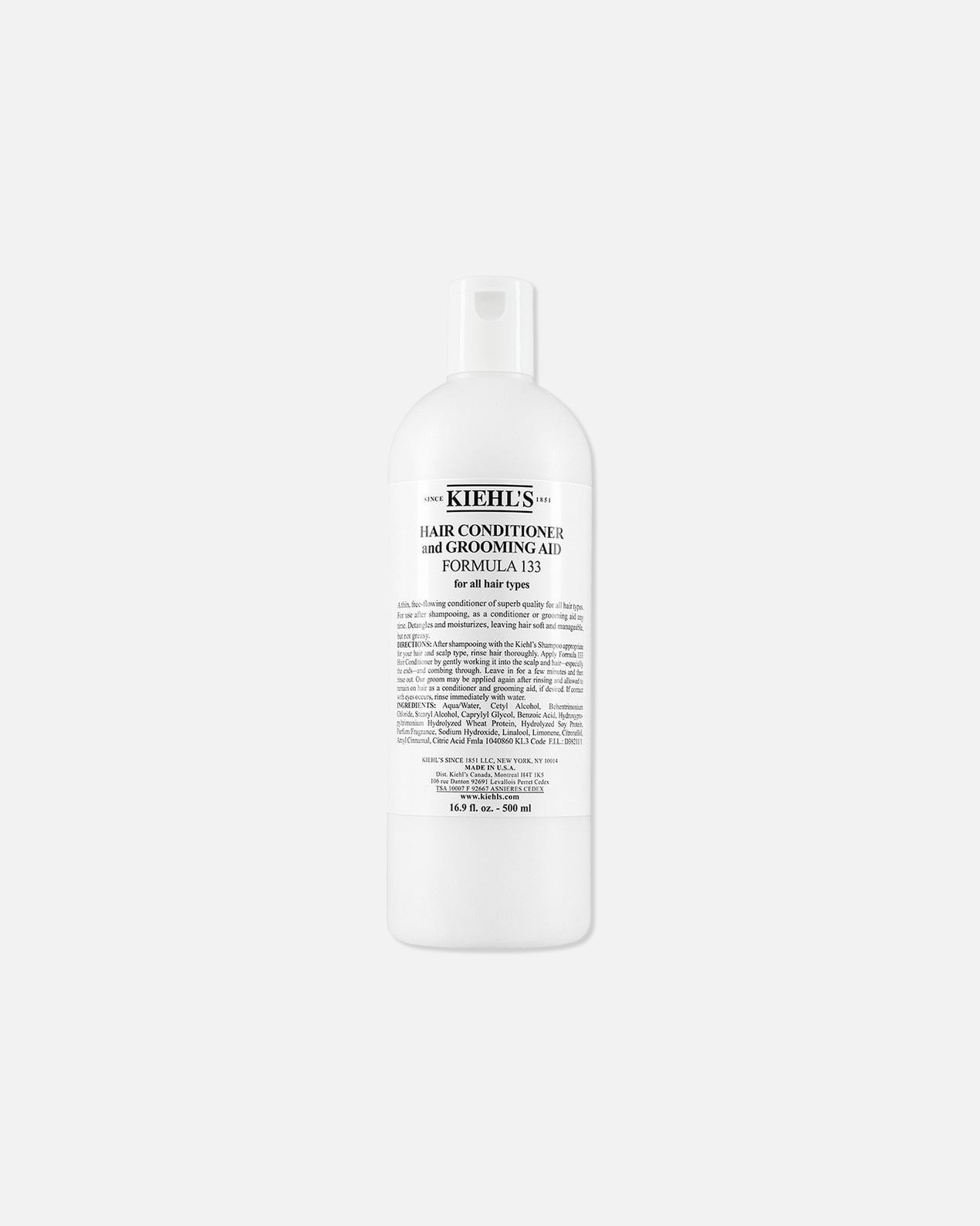 Odżywka do włosów do spłukiwania dla Kobieta Kiehl`s Hair Conditioner and Grooming Aid Formula 500 ml