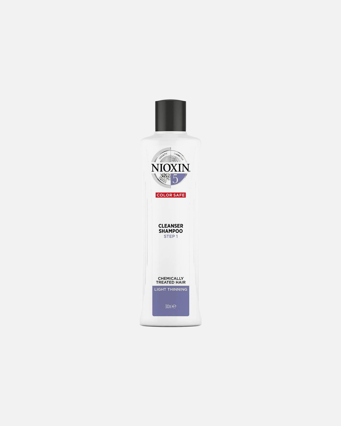Szampon do włosów dla Unisex Nioxin System 5 Chemically Treated Hair Light Thinning Cleanser Shampoo 300 ml
