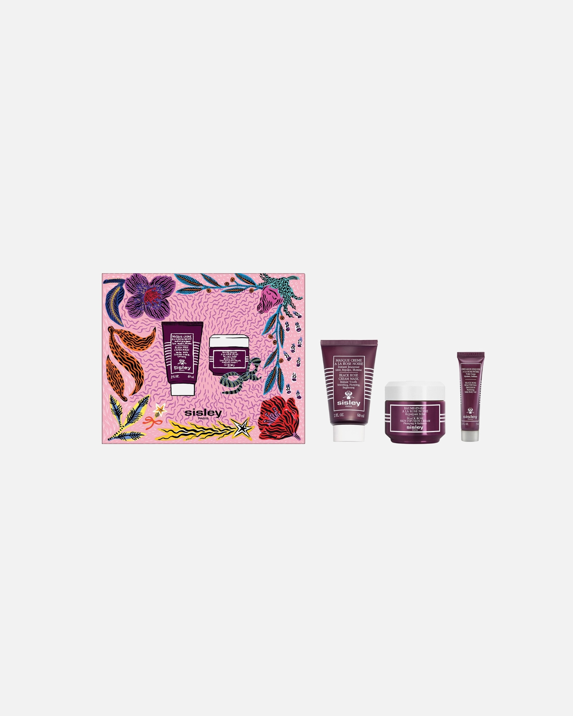 Zestaw do pielęgnacji twarzy dla Unisex Sisley Black Rose Prestige Vanity 1 szt.