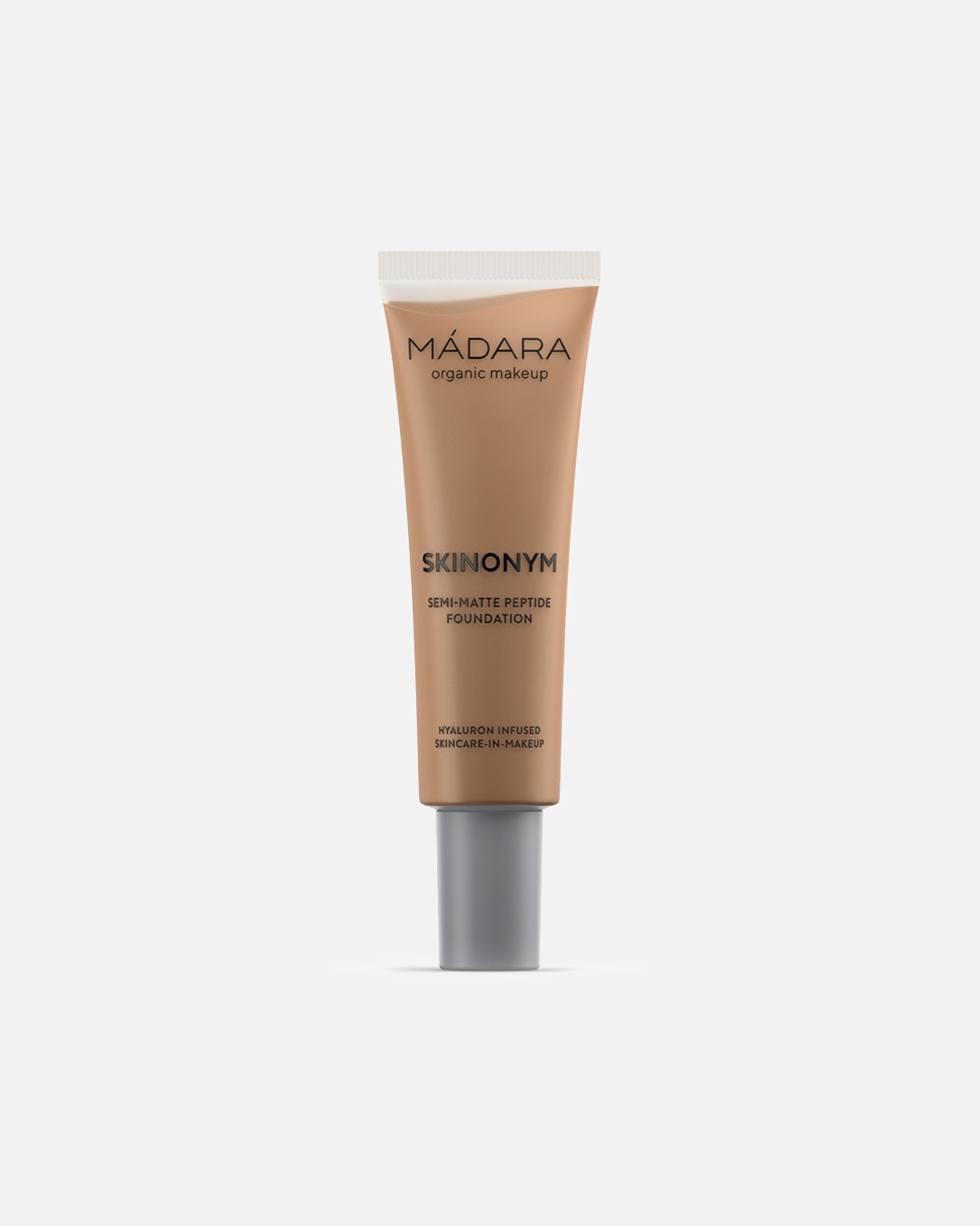 Podkład dla Unisex Madara Skinonym Półmatowy podkład peptydowy 70 - CARAMEL