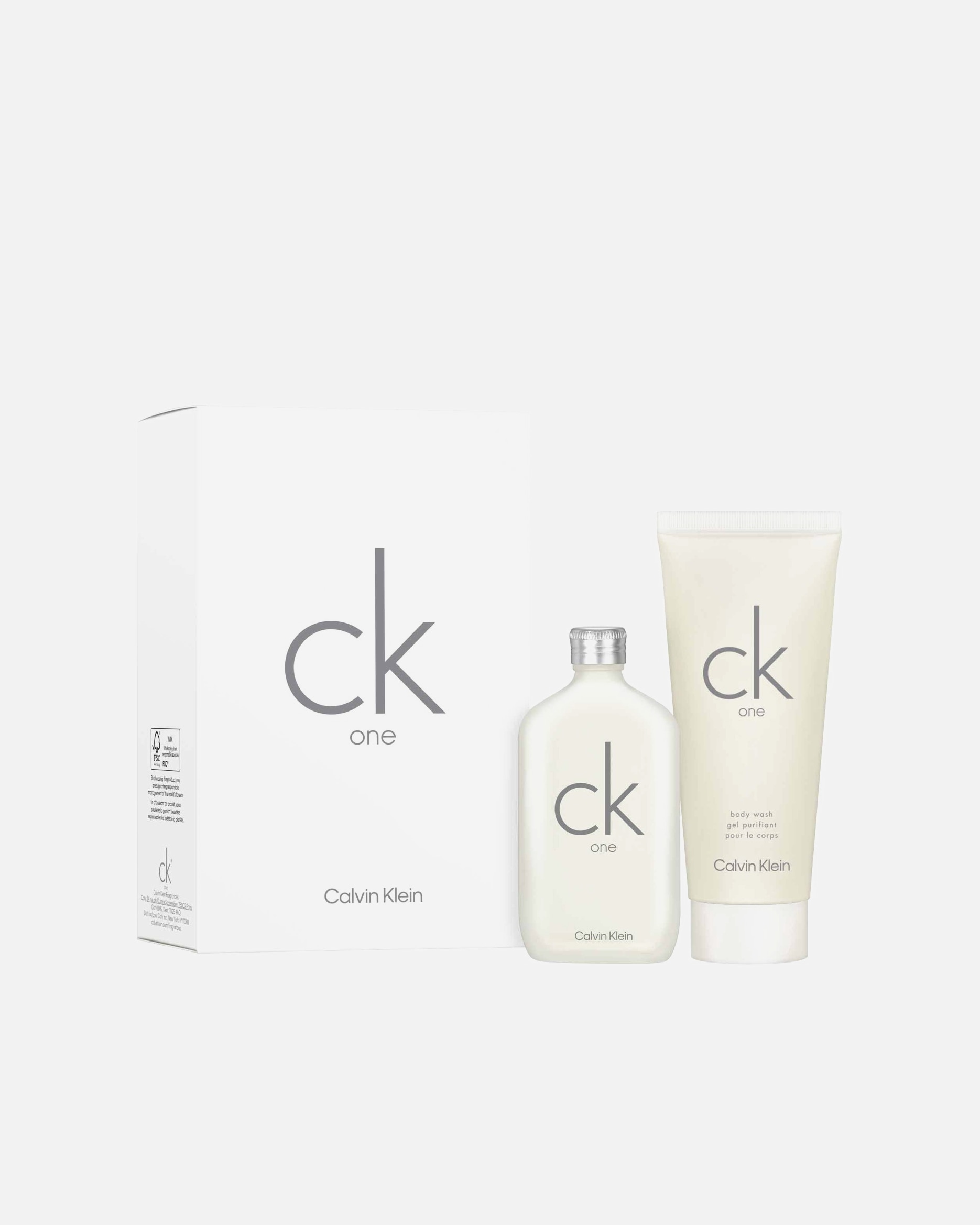 Zestaw zapachowy dla Unisex CALVIN KLEIN ck one EdT + Shower Gel 1 szt.