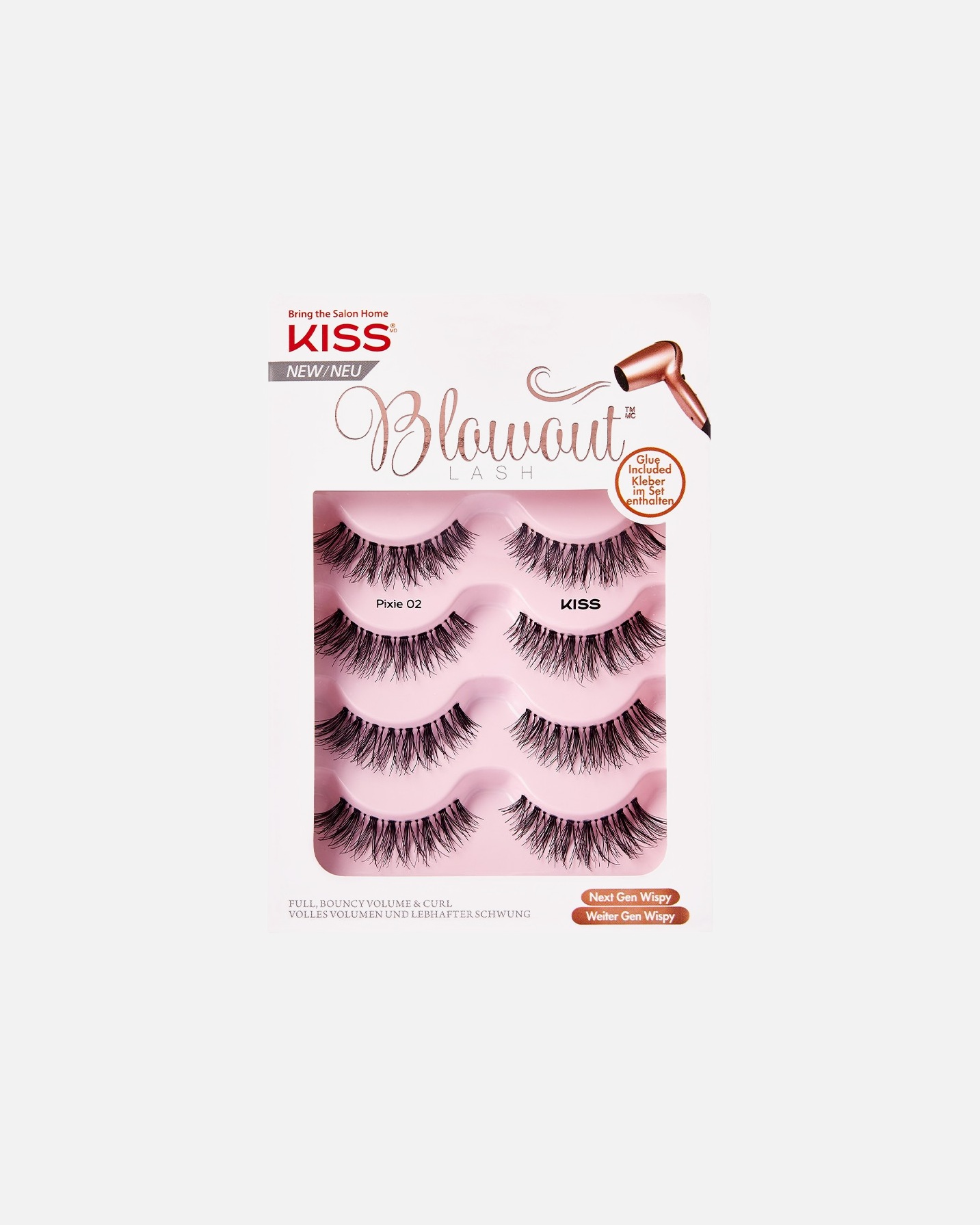 Sztuczne rzęsy dla Unisex KISS Pixie Pixie