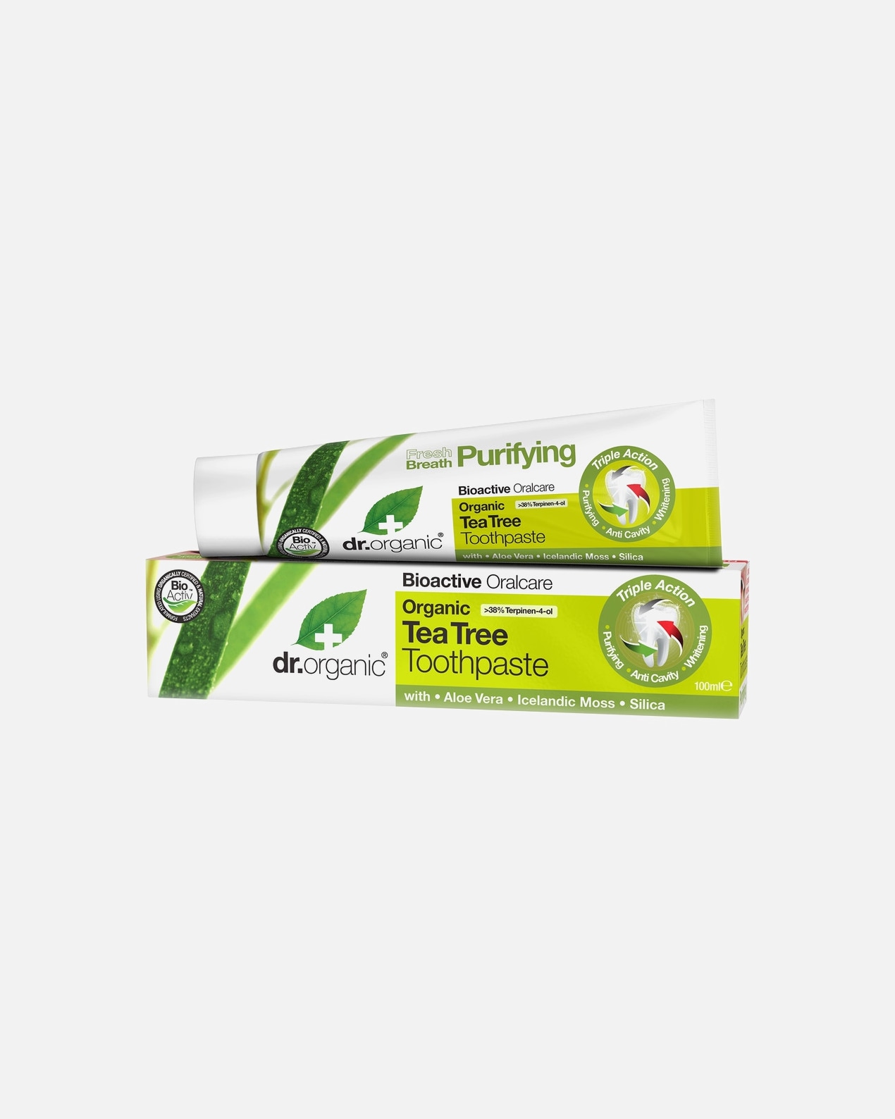 Pasta do zębów dla Unisex Dr. Organic Tea Tree Toothpaste 100 ml