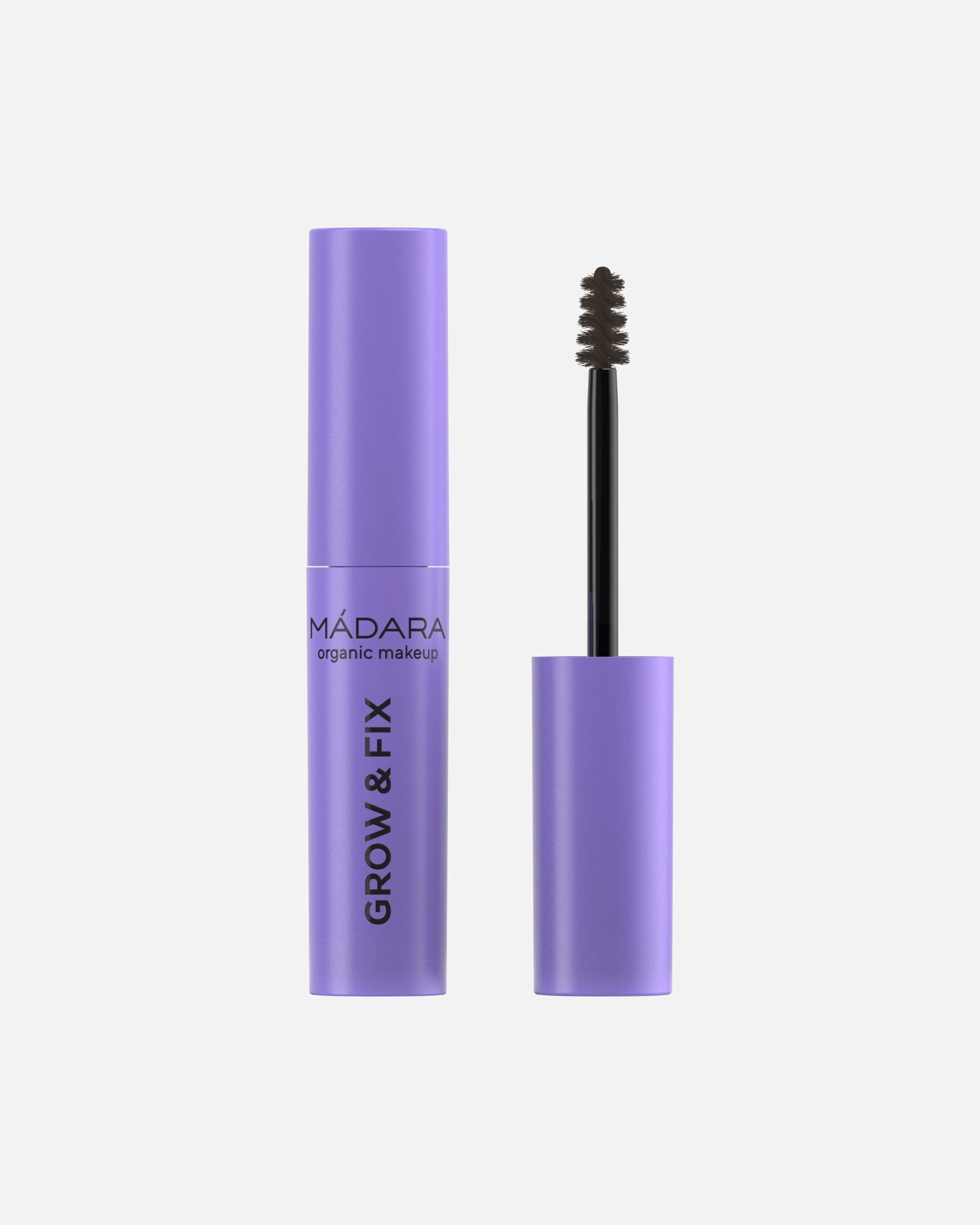 Żel do brwi dla Unisex Madara Grow & Fix Tinted Brow Gel #4 Dark Brown