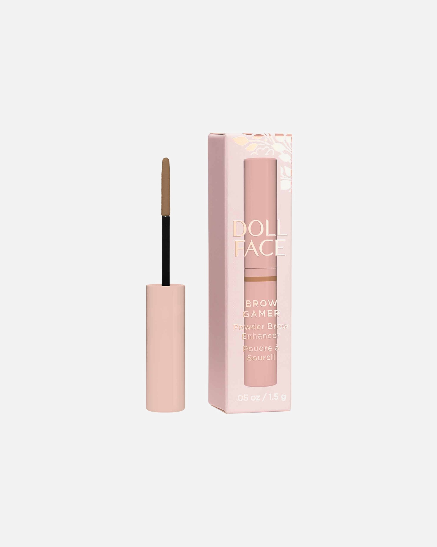 Puder do brwi dla Unisex Doll Face Blonde Soft Brown