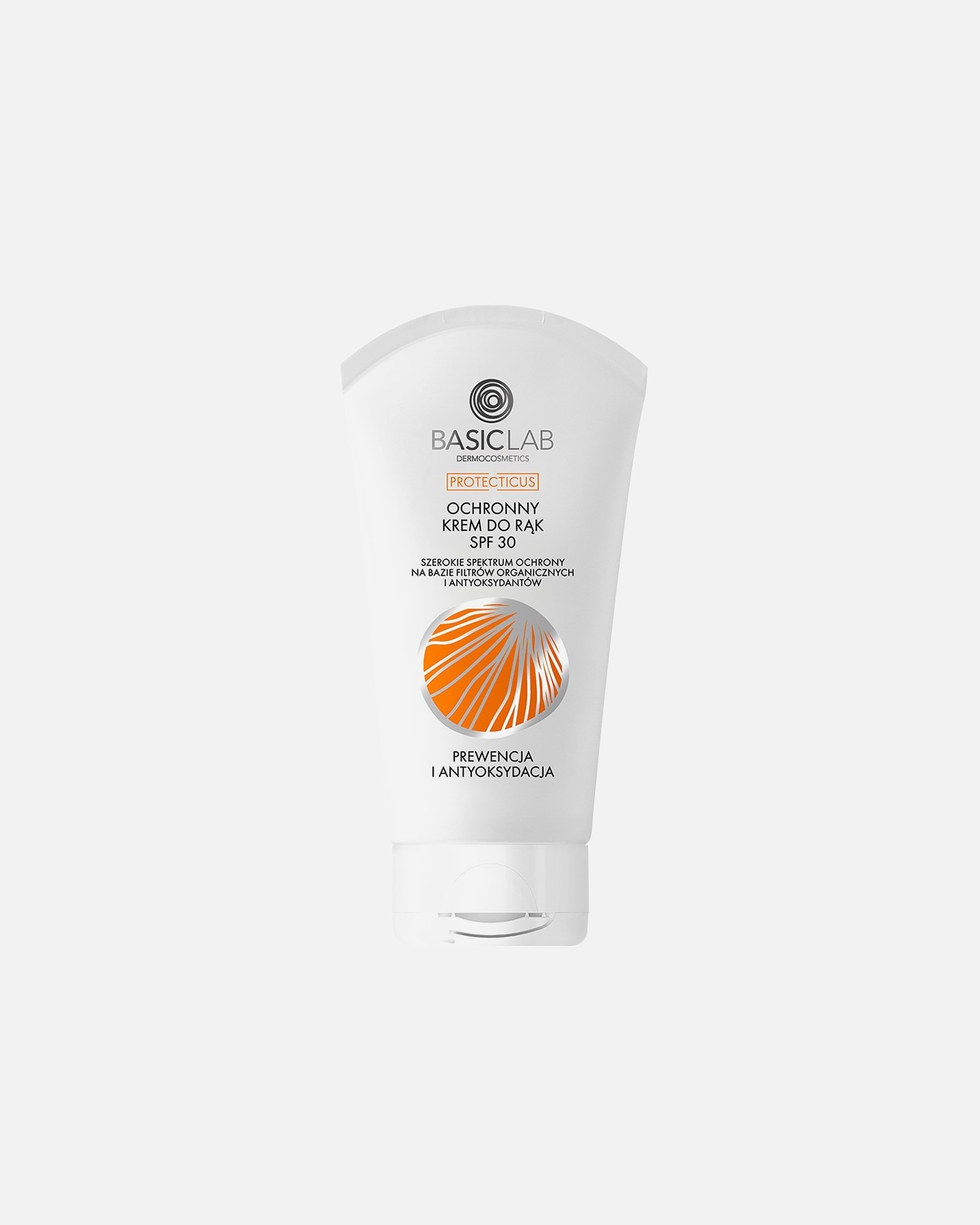 Krem do rąk dla Unisex BasicLab Dermocosmetics Protecticus Ochronny Krem do rąk SPF 30 PA++++ 75 ml