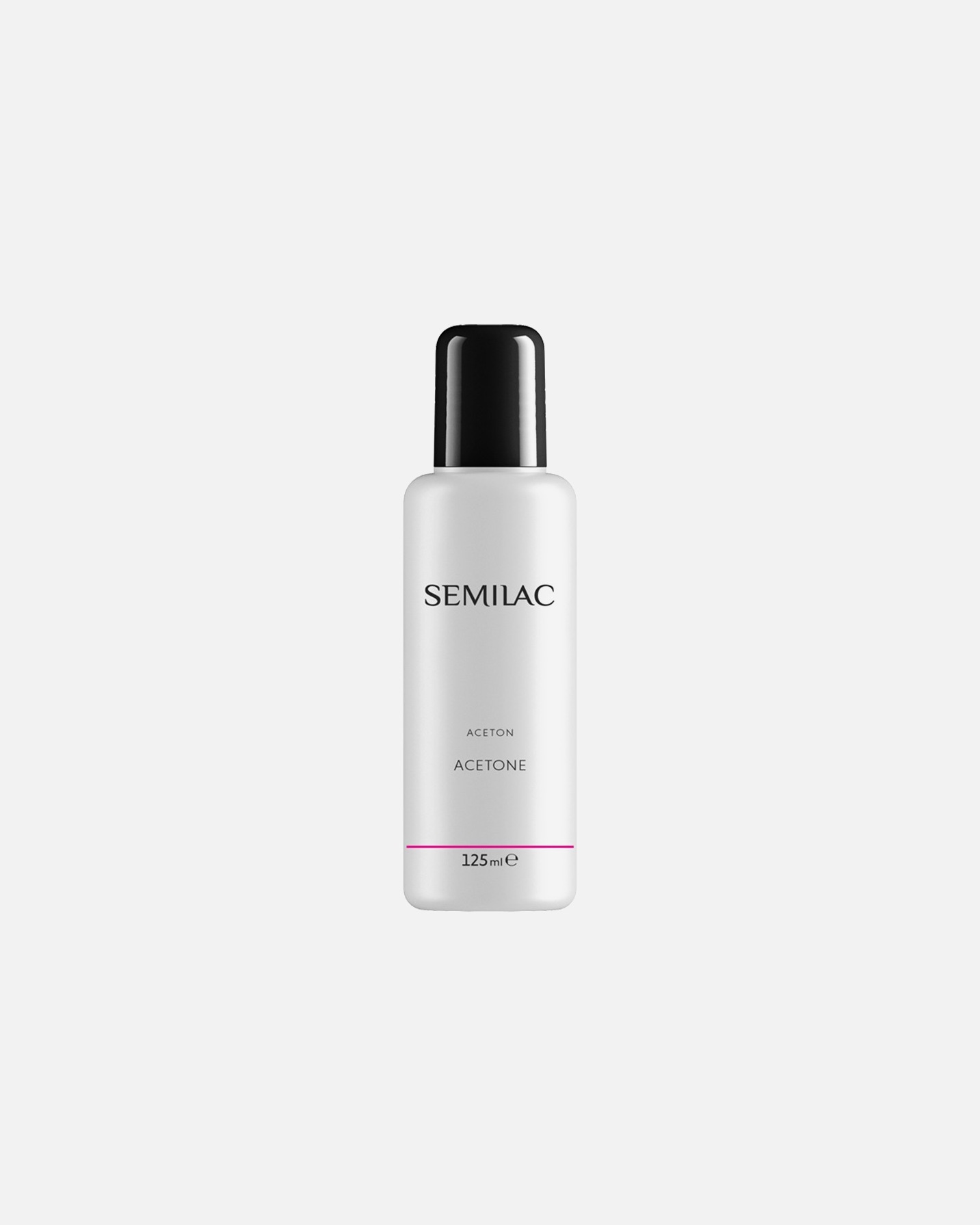 Zmywacz do paznokci dla Unisex Semilac Acetone 125 ml